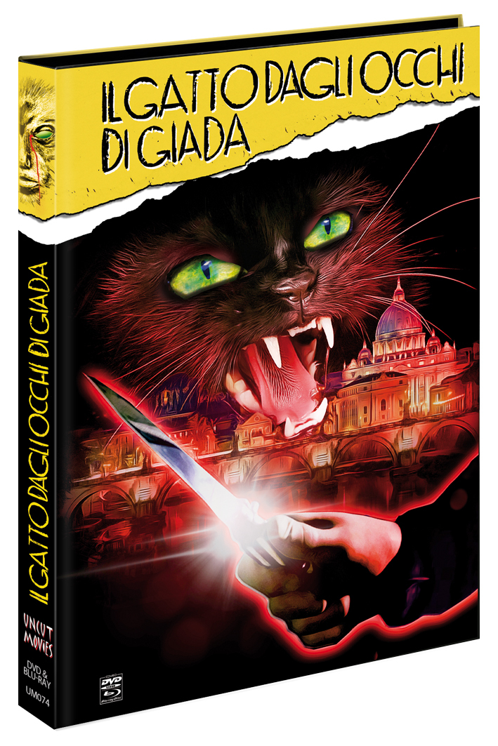 IL GATTO DAGLI OCCHI DI GIADA - MEDIABOOK A - COMBO DVD + BLU-RAY