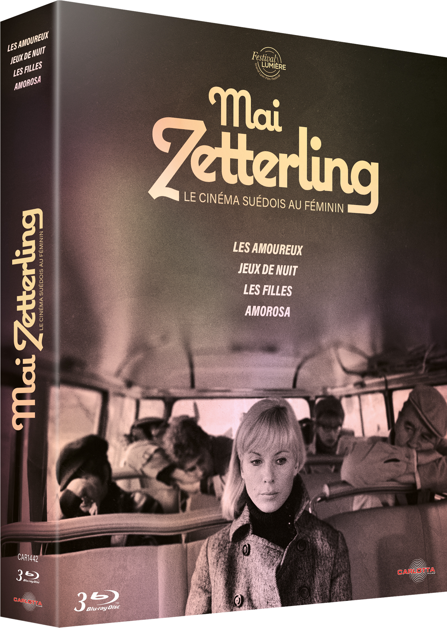 MAI ZETTERLING - LE CINEMA SUEDOIS AU FEMININ 4 FILMS - 3 BLU-RAY