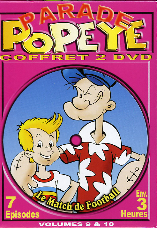 COFFRET POPEYE 9&10 - 2DVD