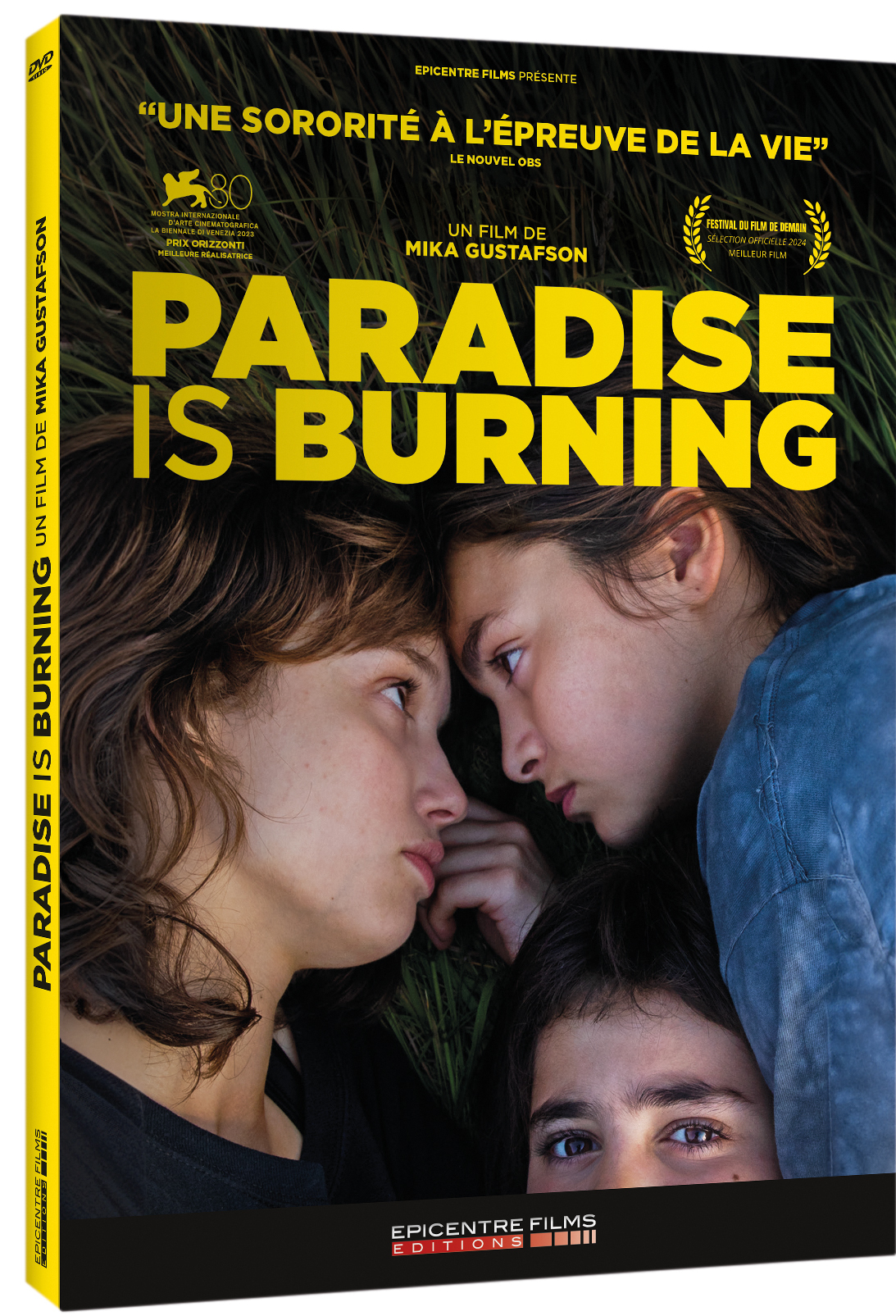 PARADISE IS BURNING - DVD