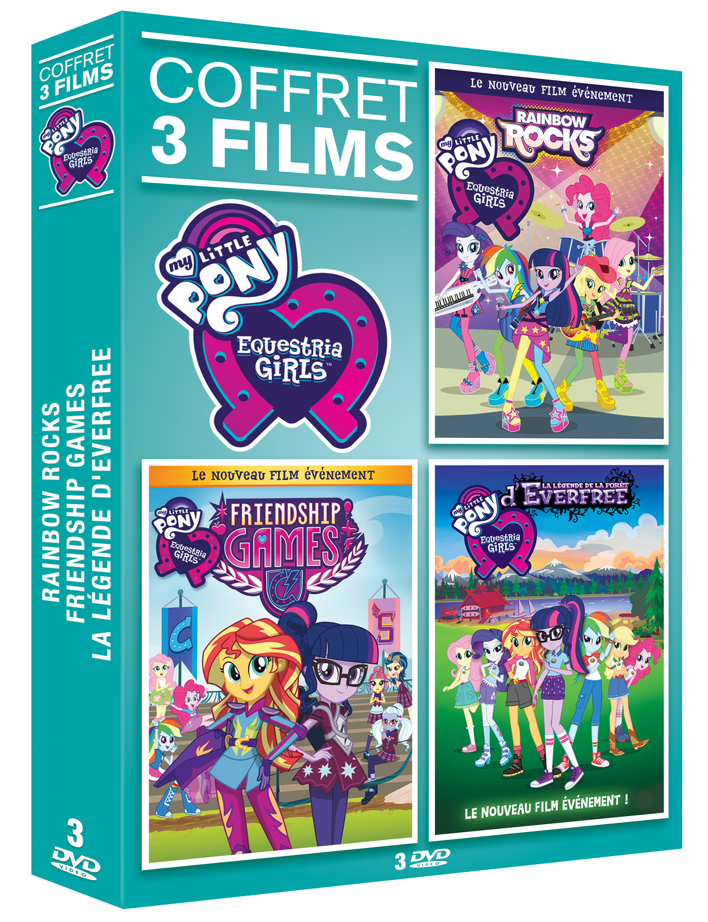 MY LITTLE PONY - EQUESTRIA GIRLS - RAINBOW TOCKS + FRIENDSHI GAMES + LEGENDE D'E