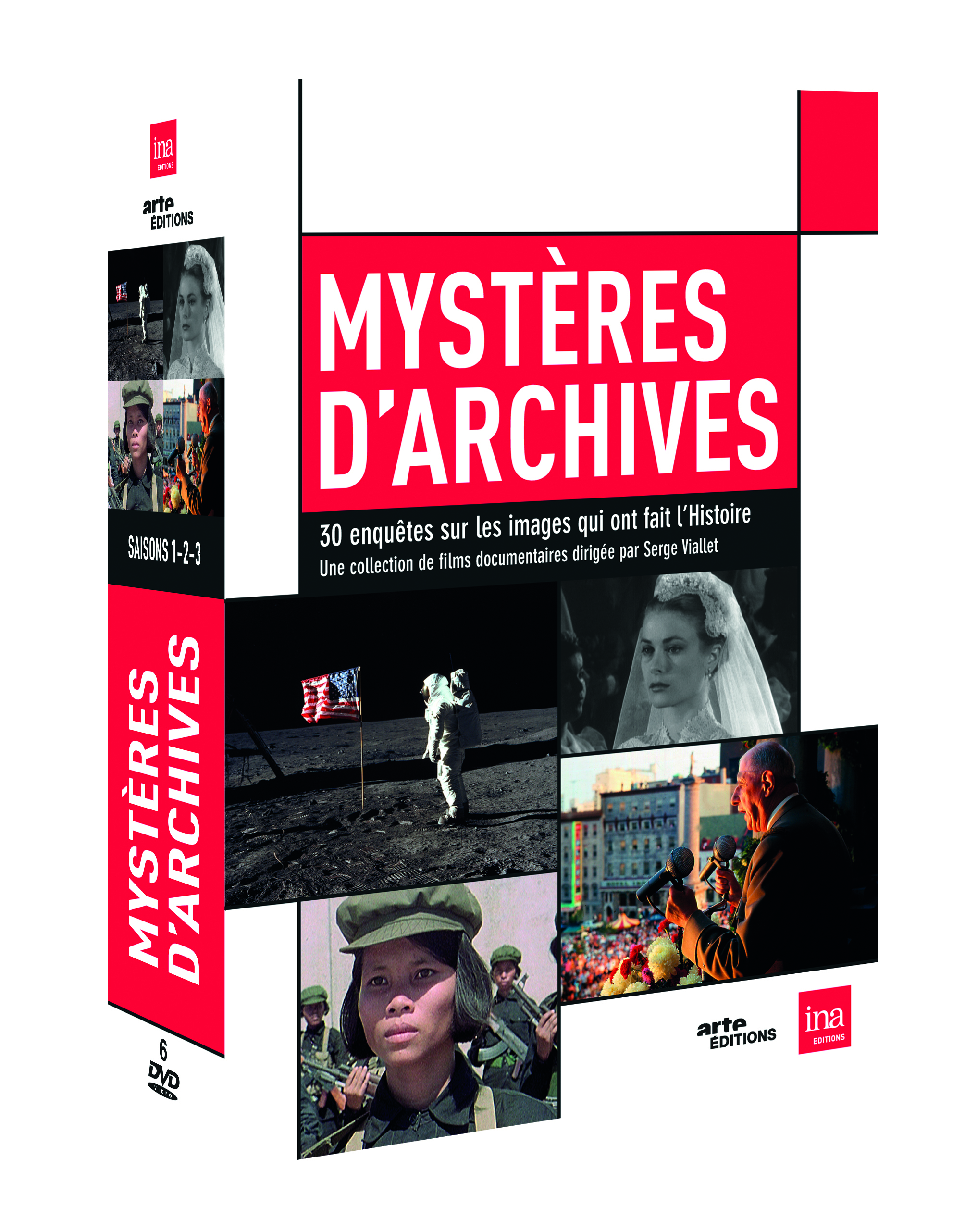 MYSTERES D'ARCHIVES S1 S2 S3 - 6 DVD