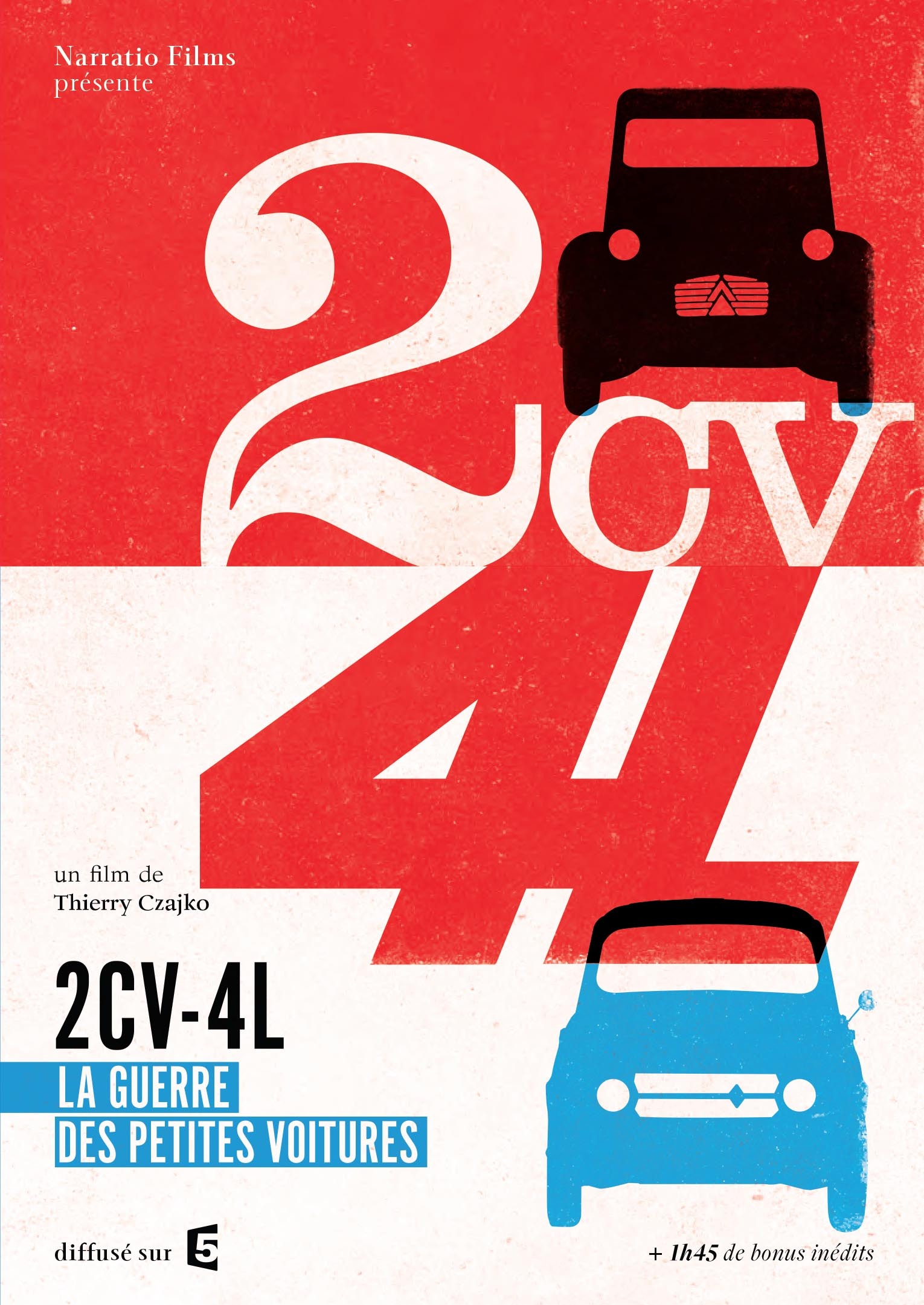2 CV - 4 L, LA GUERRE DES PETITES VOITURES - DVD