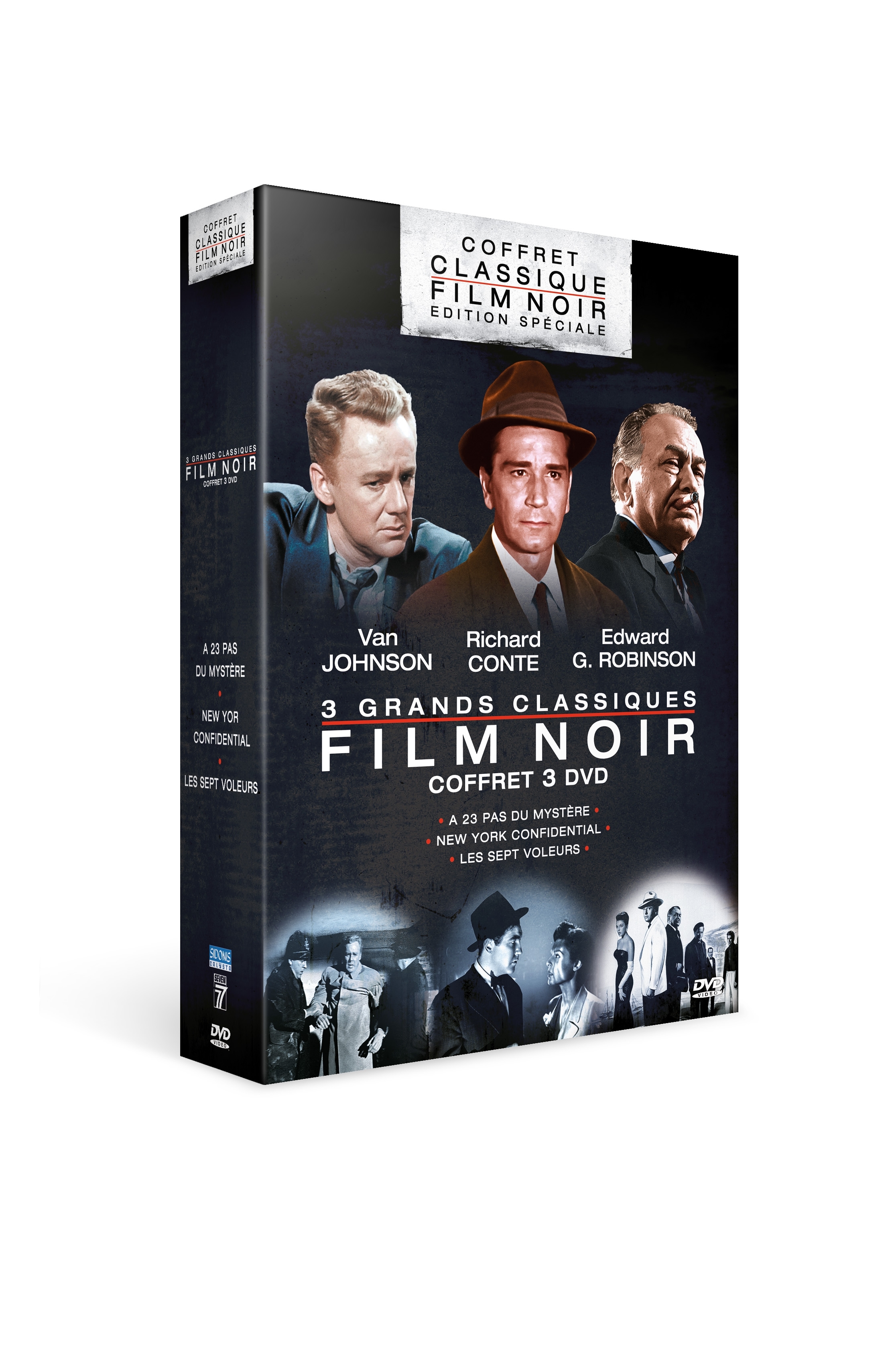 COFFRET FILMS NOIRS - 3 DVD