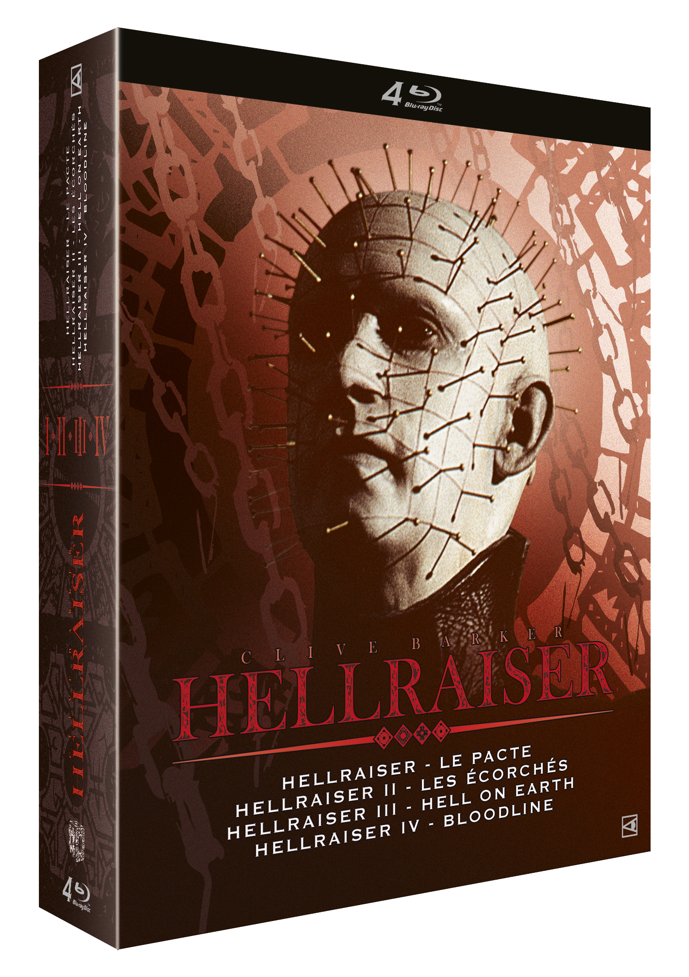 HELLRAISER I A IV - 4 BLU-RAY