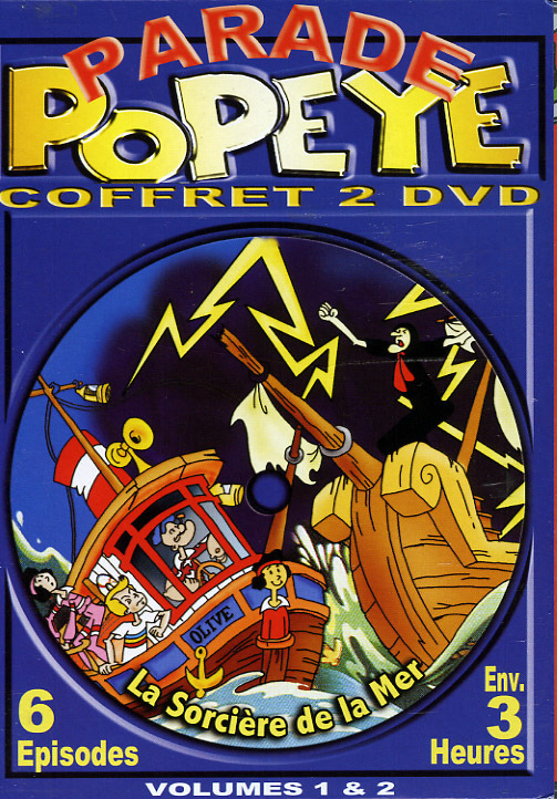 COFFRET POPEYE 1&2 - 2DVD