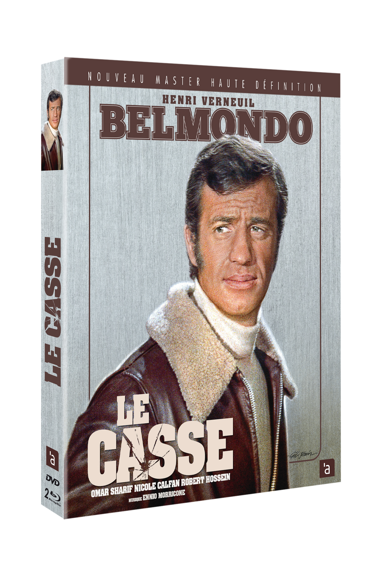 JEAN-PAUL BELMONDO - LE CASSE - 2 BLU-RAY+DVD+LIVRET