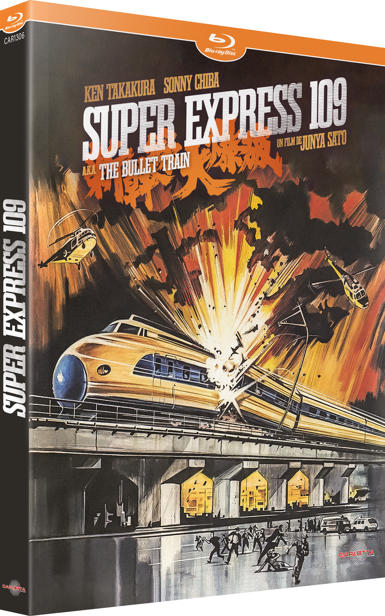 SUPER EXPRESS 109 A.K.A. THE BULLET TRAIN - BLU-RAY
