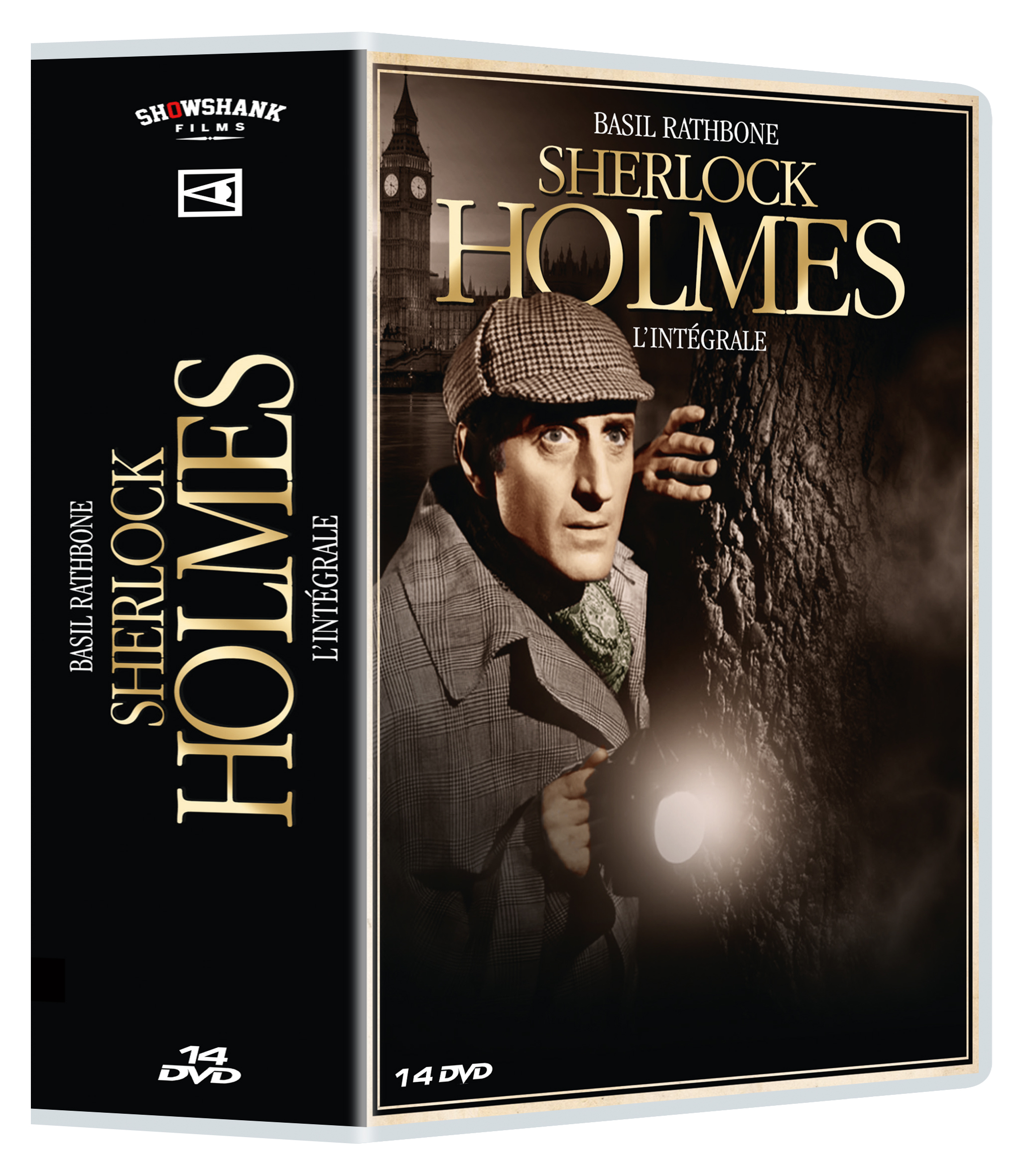 SHERLOCK HOLMES BASIL RATHBONE 2018 - 14 DVD