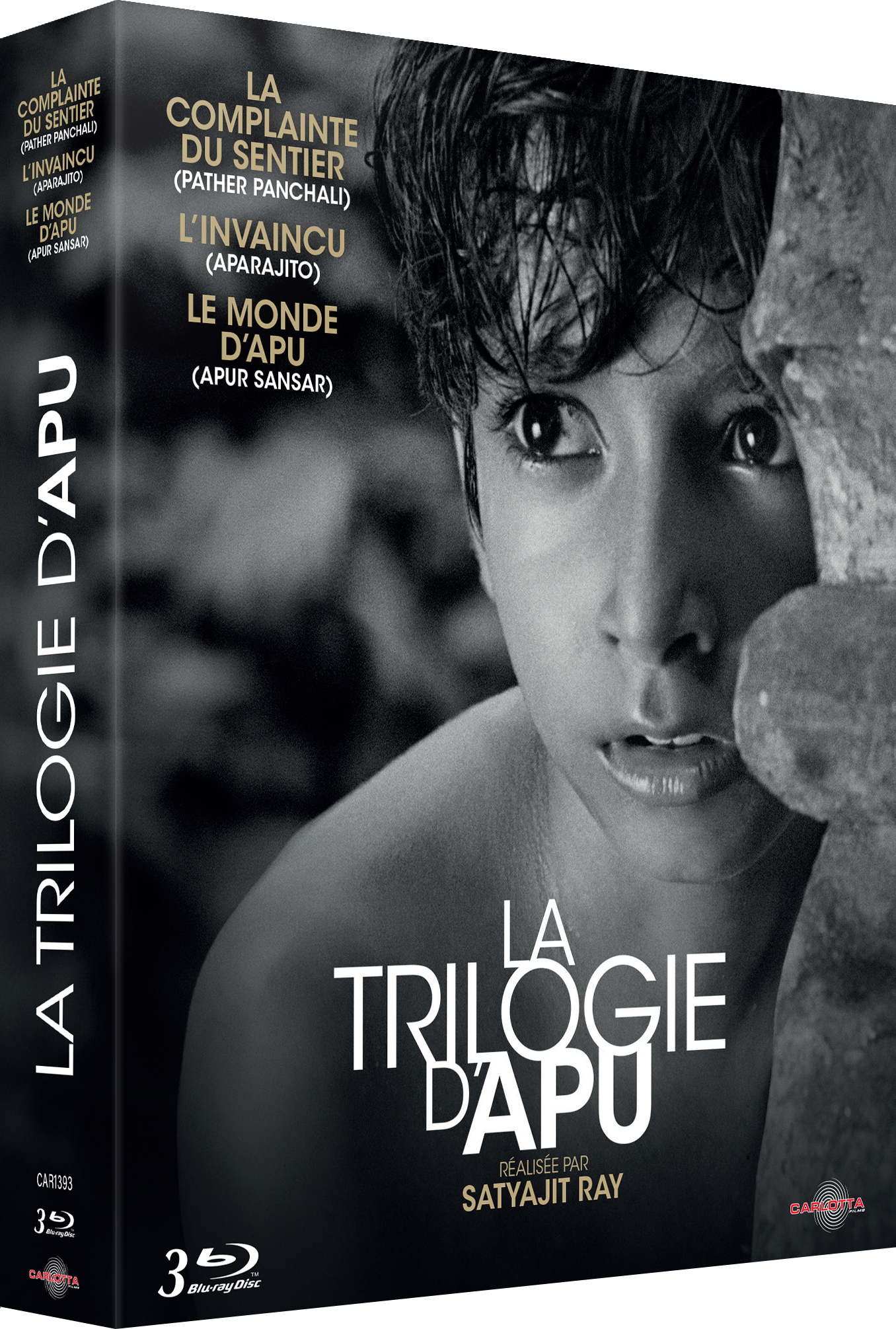 BR LA TRILOGIE D-APU BLURAY - LA COMPLAINTE DU SENTIER / L-INVAINCU / LE MONDE D-APU COFFRET