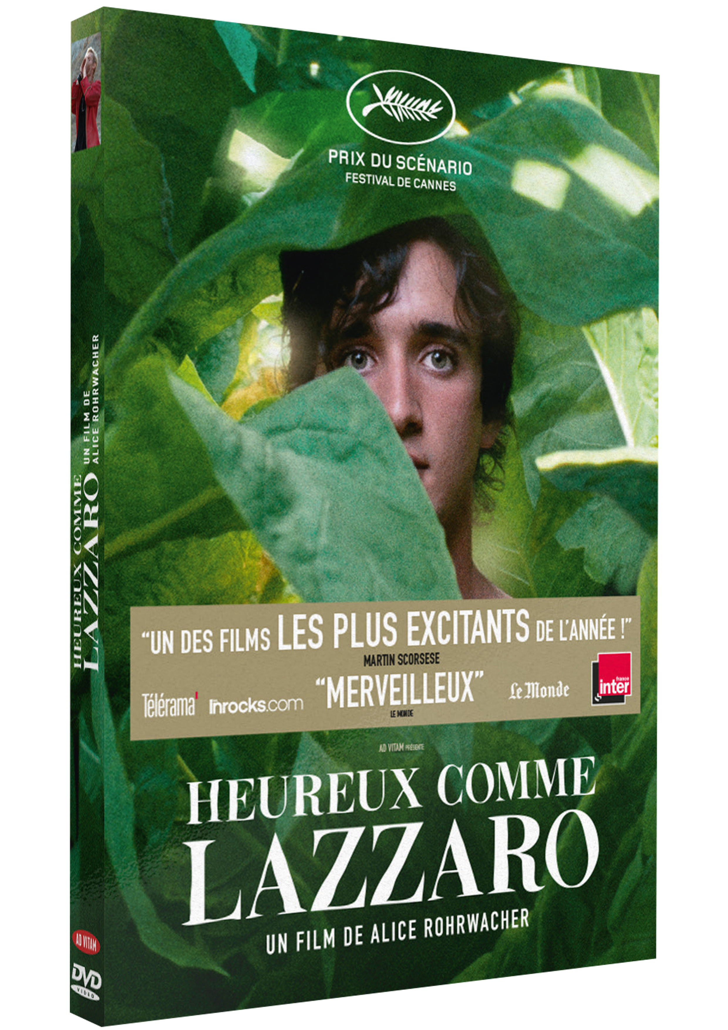 HEUREUX COMME LAZZARO - DVD