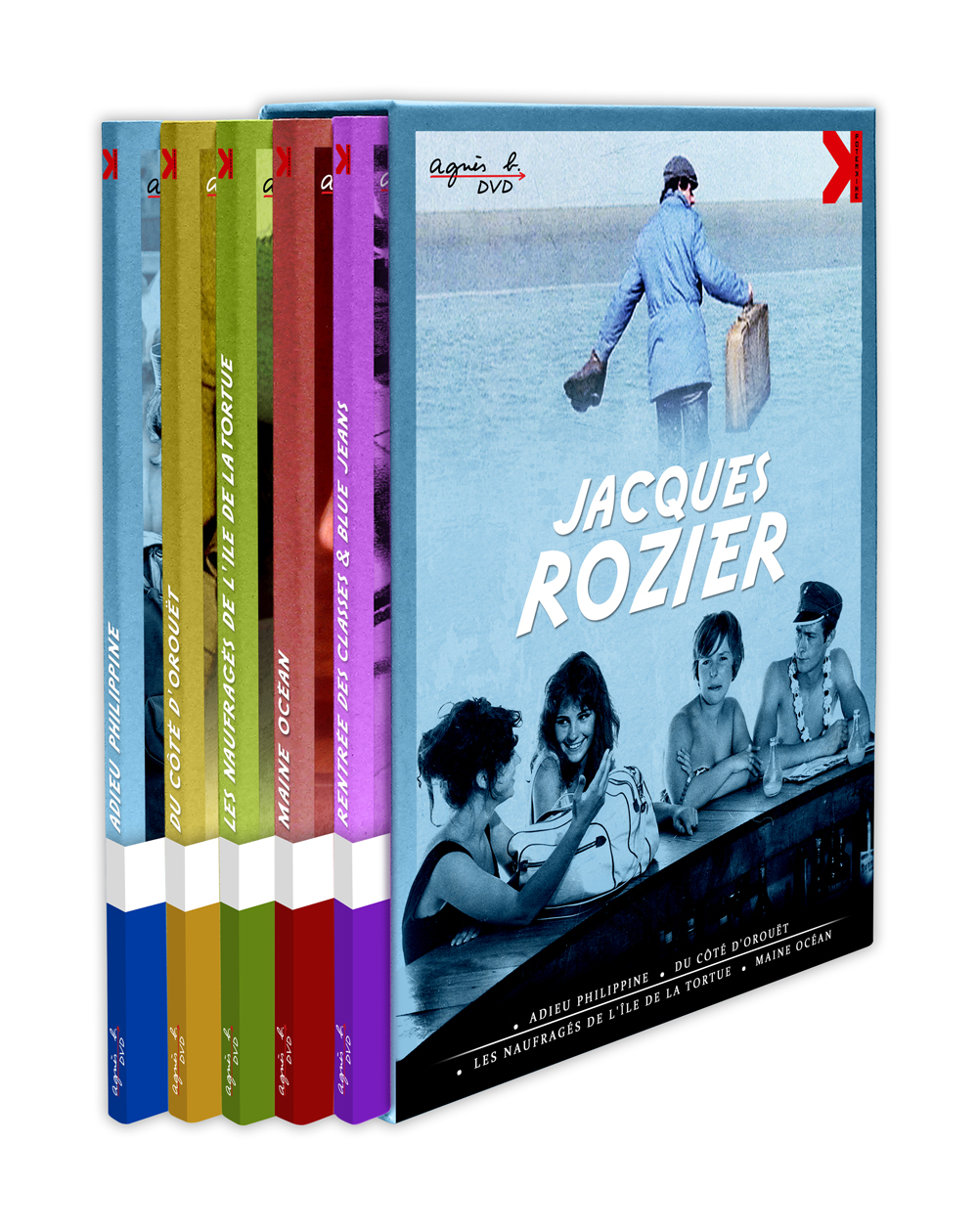 COFFRET JACQUES ROZIER - 5DVD