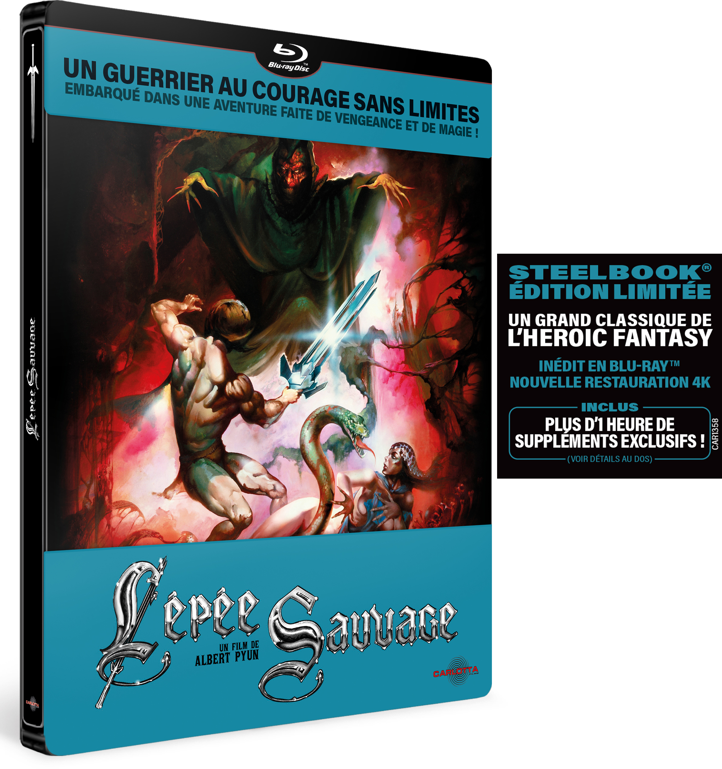 EPEE SAUVAGE (L') - BLU-RAY STEELBOOK EDITION LIMITEE