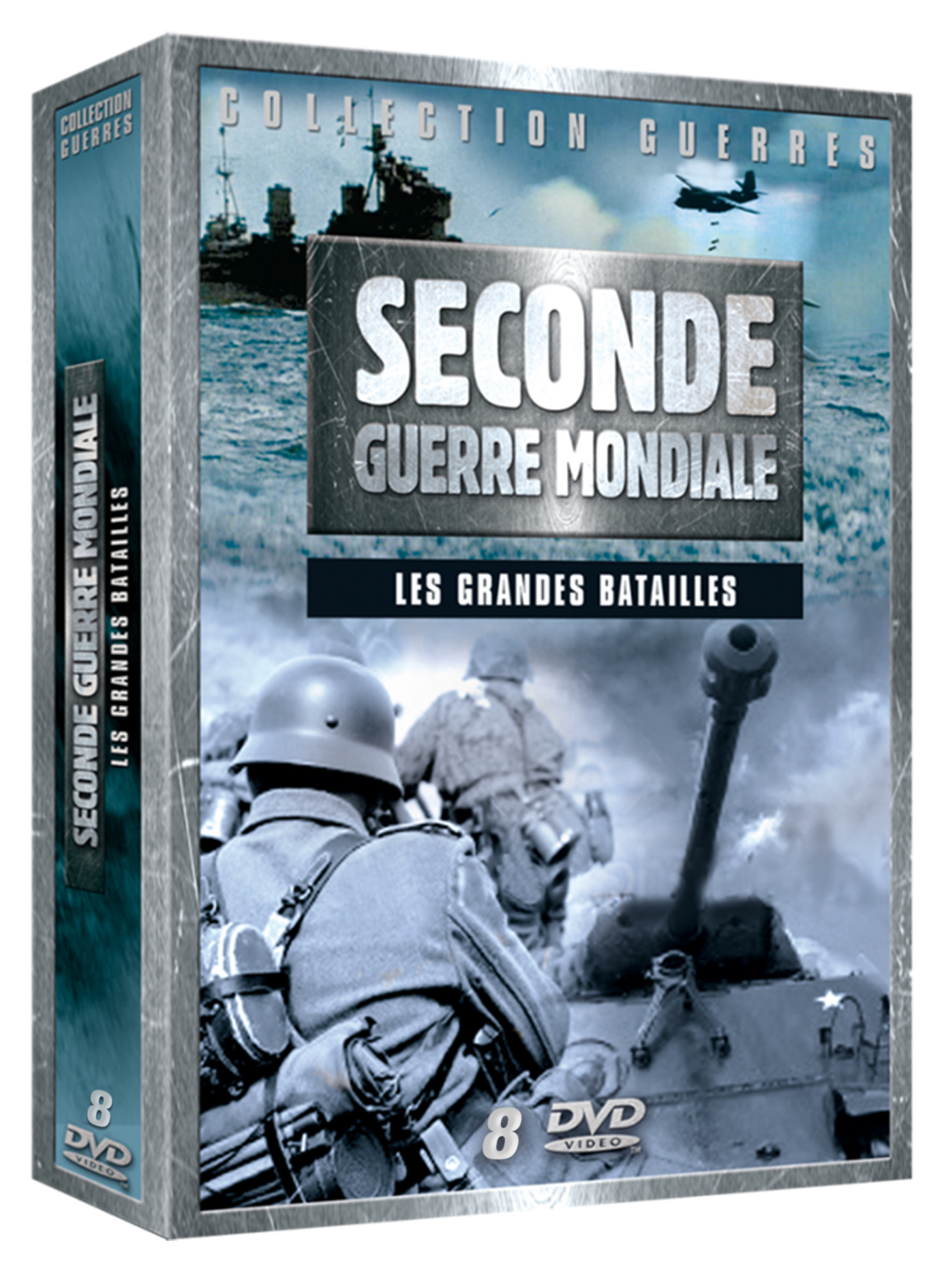 DEUXIEME GUERRE MONDIALE : LES GRANDES BATAILLES - 8 DVD