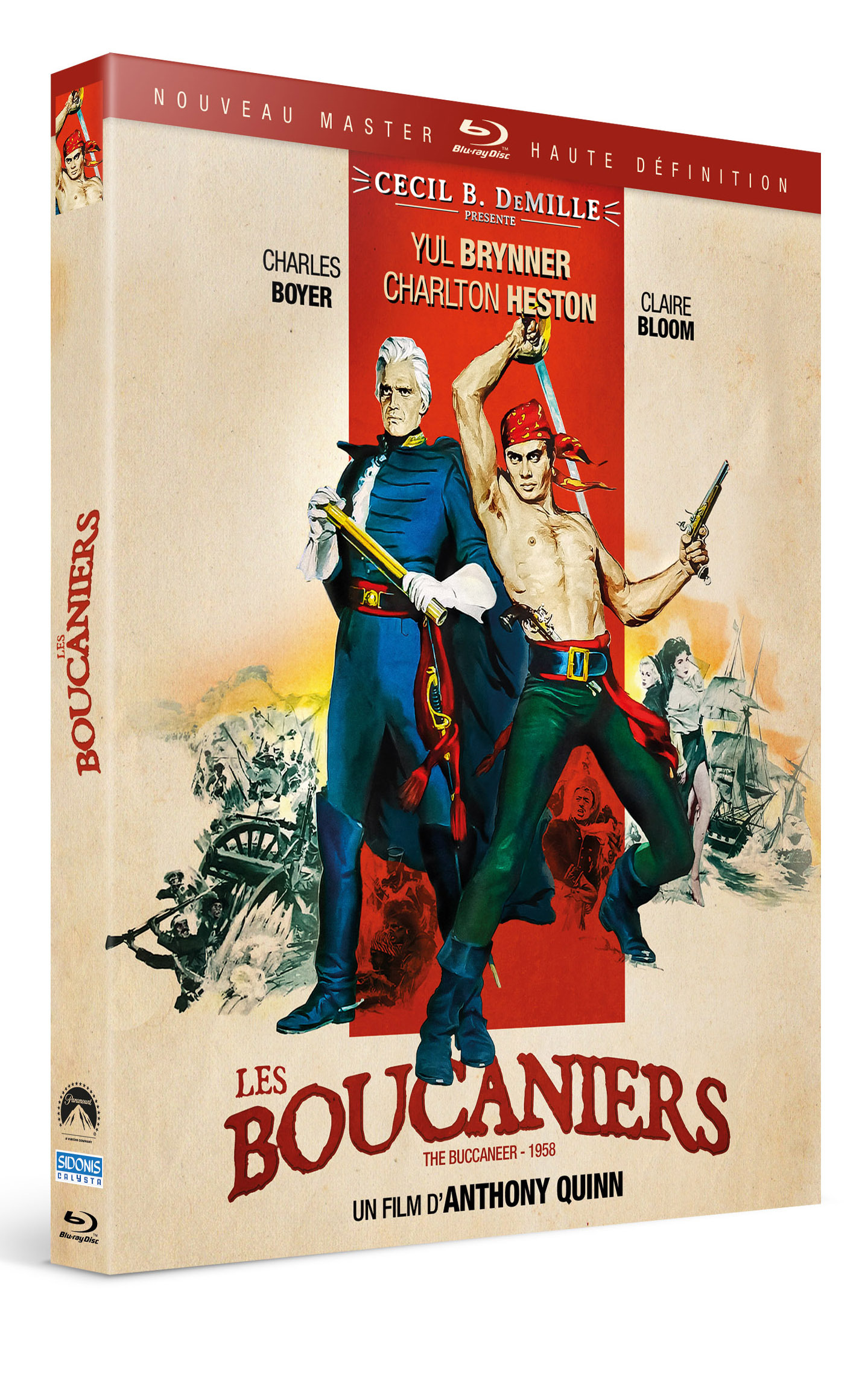 BOUCANIERS (LES) - BLU-RAY
