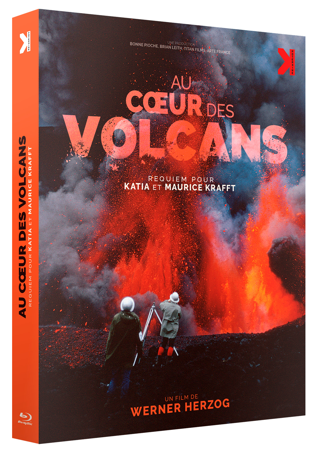 AU COEUR DES VOLCANS - BLU-RAY