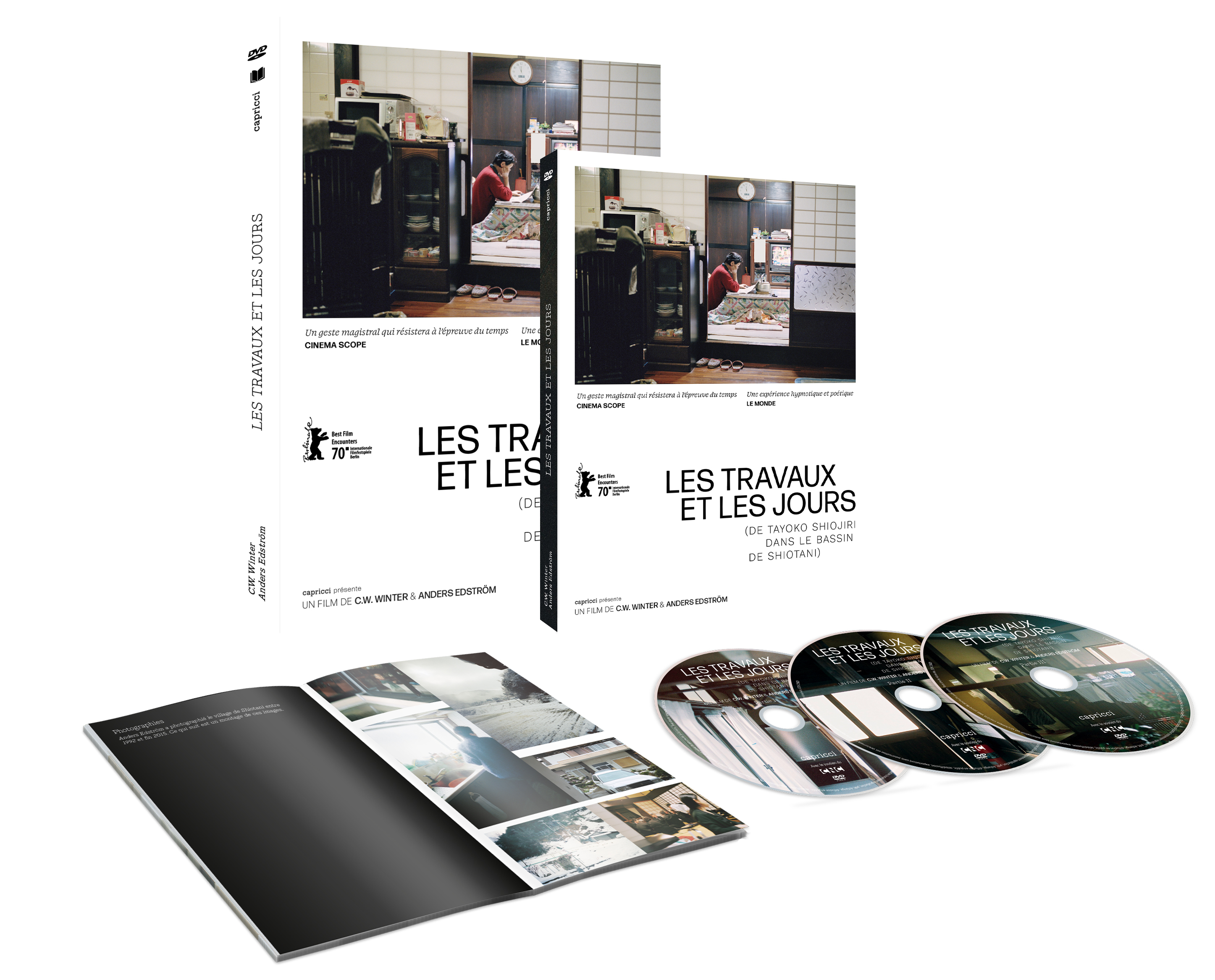 TRAVAUX ET LES JOURS (LES) - 3 DVD + LIVRE 120 pages