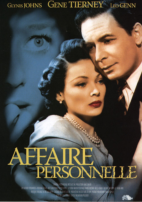 AFFAIRE PERSONNELLE - DVD