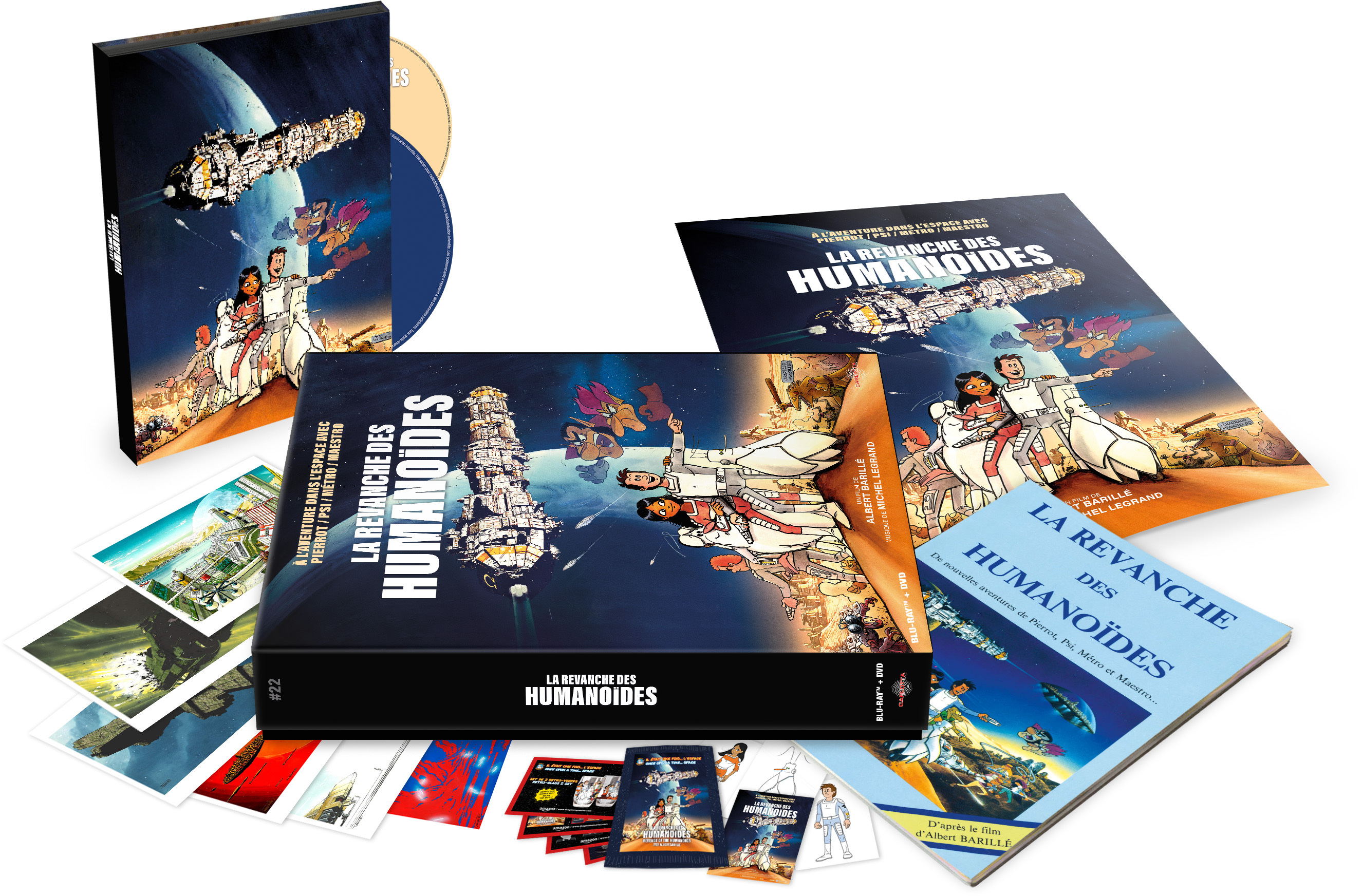 REVANCHE DES HUMANOIDES (LA) - EPL #22 - COMBO BRD+DVD+MEMORABILIA