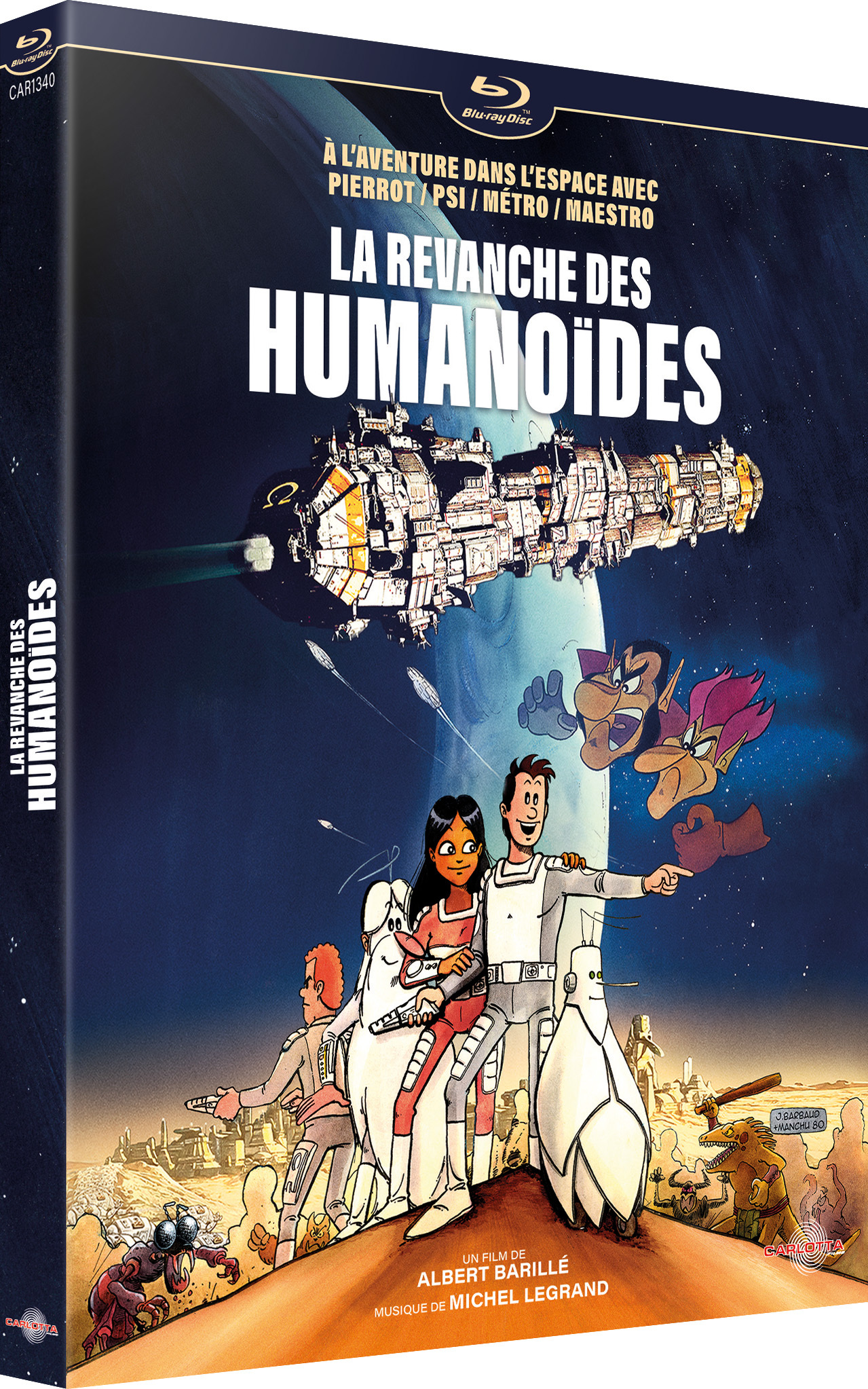 REVANCHE DES HUMANOIDES (LA) - BLU-RAY