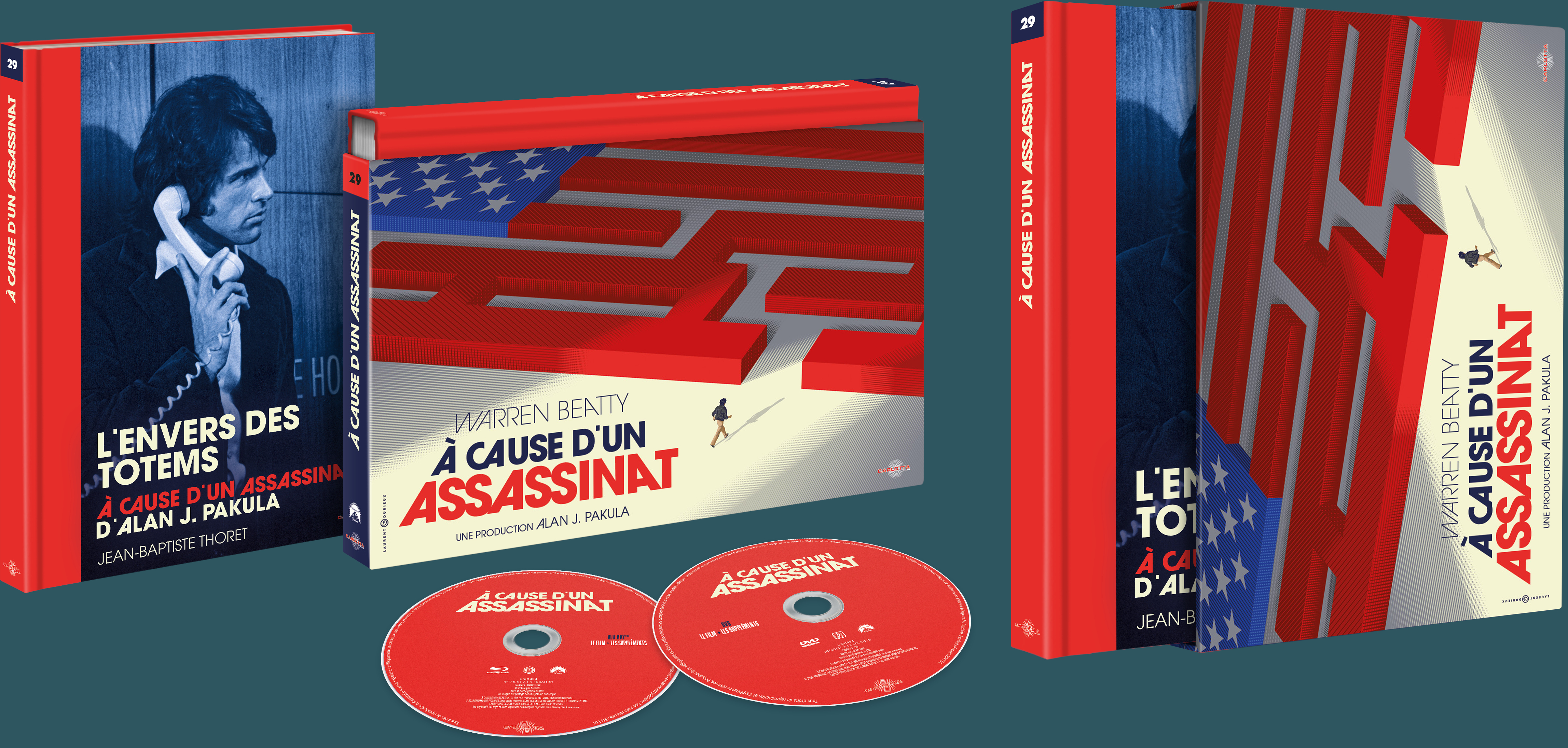 A CAUSE D UN ASSASSINAT - CUC #29 - BRD + DVD + LIVRE