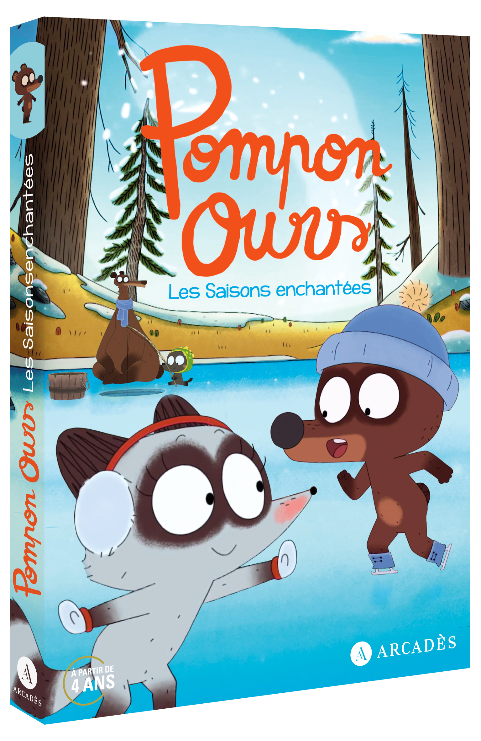 POMPON OURS - LES SAISONS ENCHANTEES - DVD