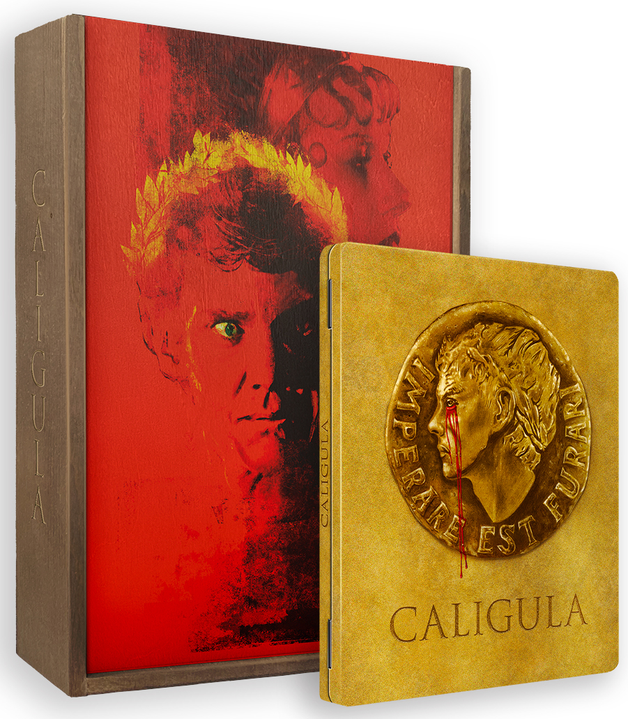 CALIGULA - EDITION ULTIME (BOITE EN BOIS + BOITIER METAL BD/UHD + LIVRE)