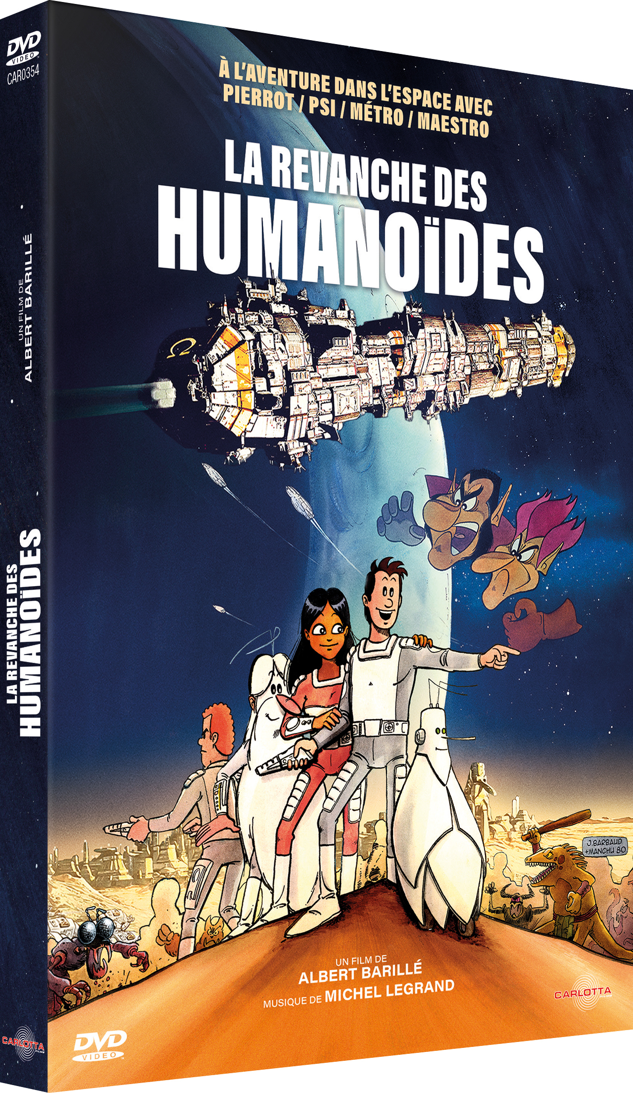 REVANCHE DES HUMANOIDES (LA) - DVD