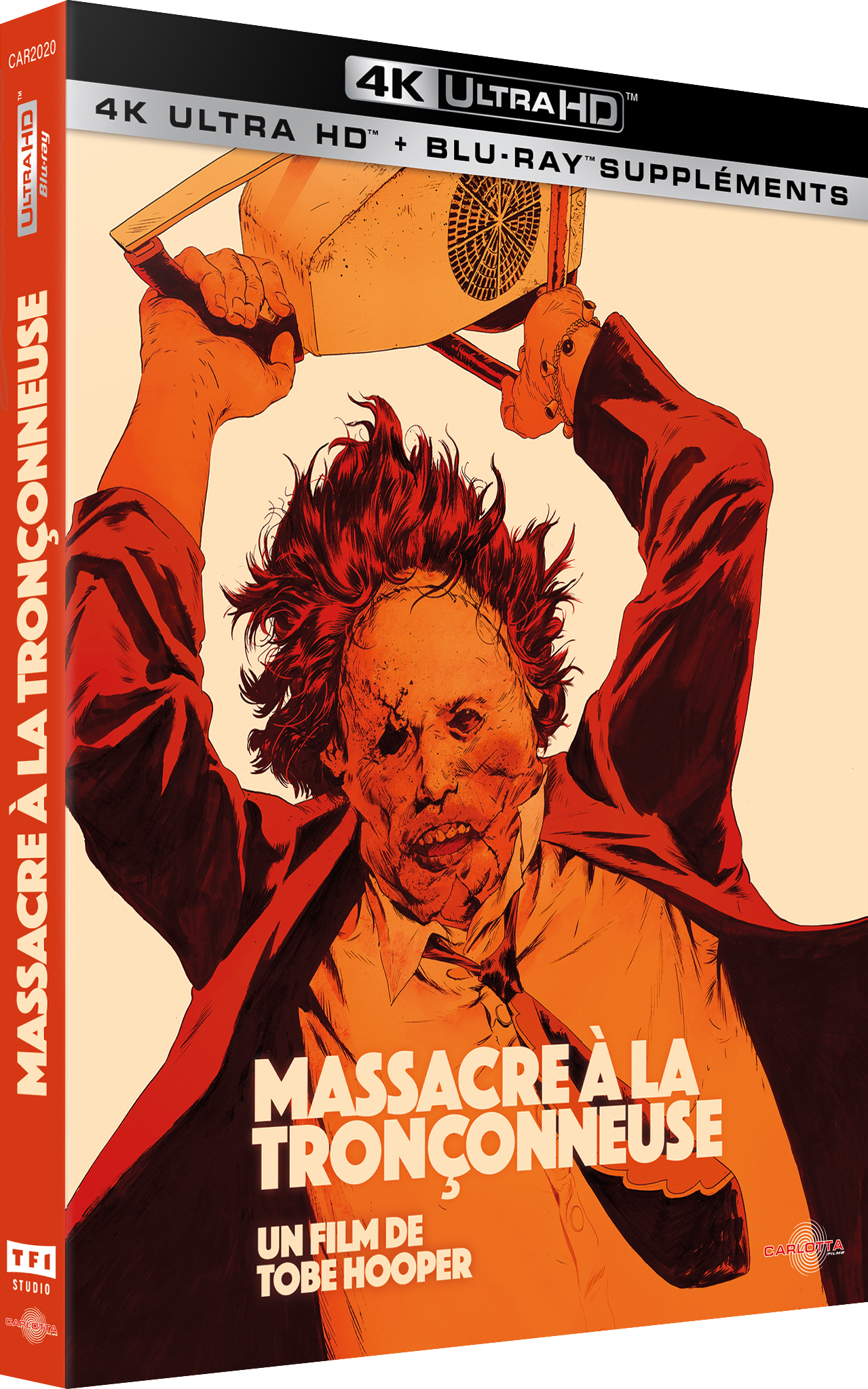 MASSACRE A LA TRONCONNEUSE - UHD + BLU-RAY