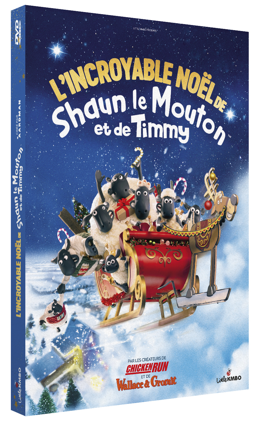 INCROYABLE NOEL DE SHAUN LE MOUTON ET DE TIMMY - DVD