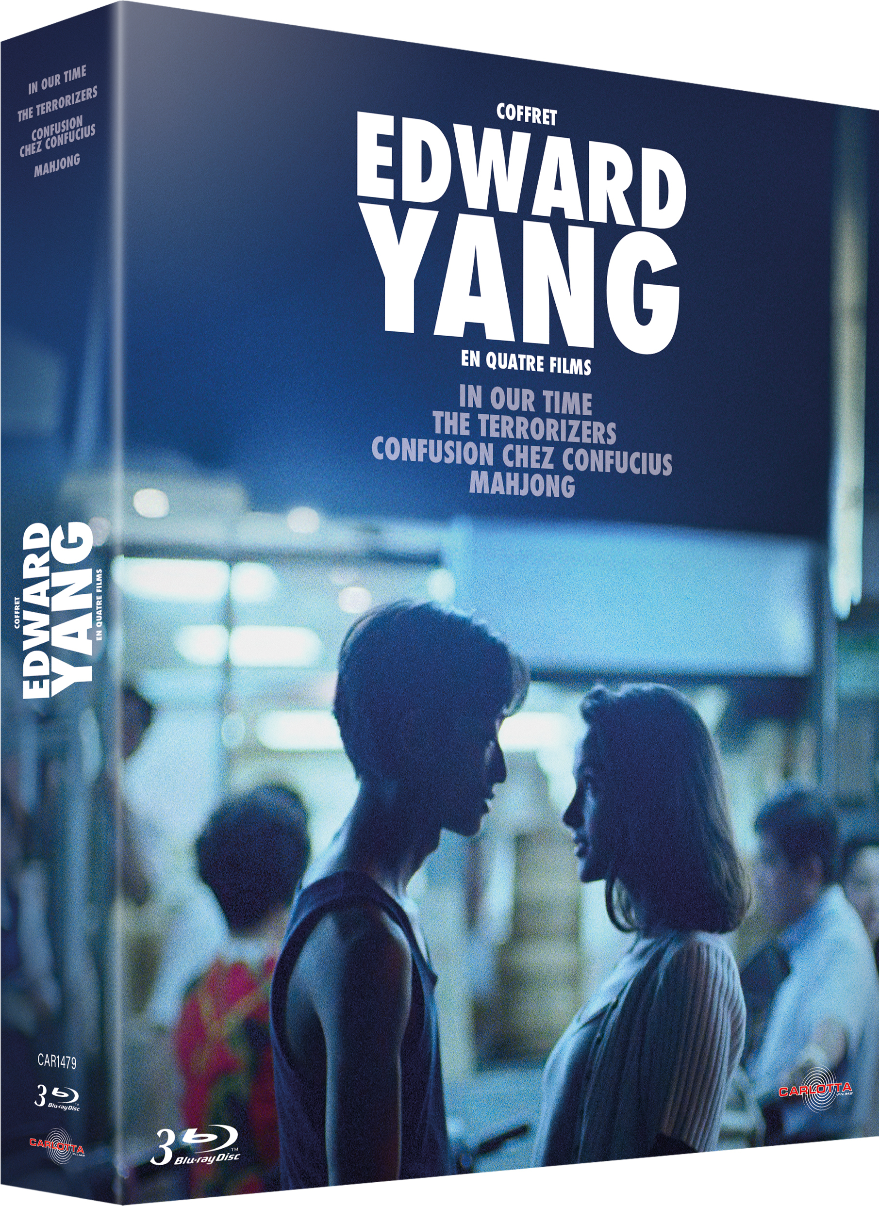 COFFRET EDWARD YANG (EN 4 FILMS) - 3 BLU-RAY