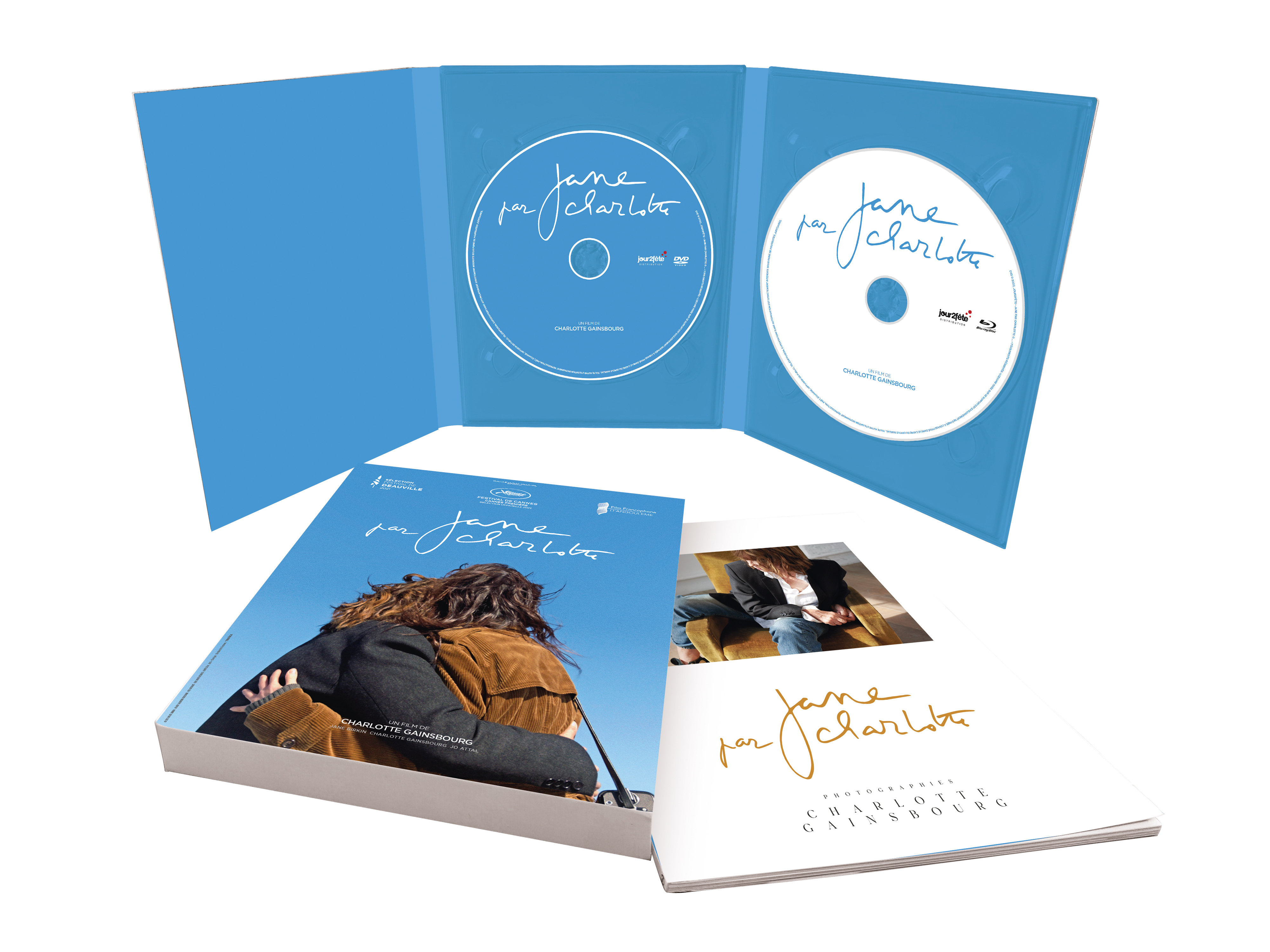 JANE PAR CHARLOTTE - COMBO DVD + BLU-RAY + LIVRE