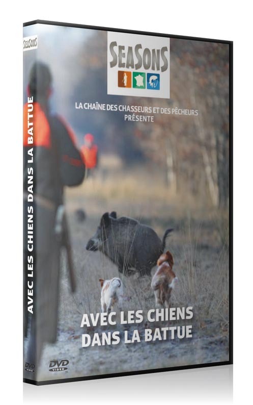 AVEC LES CHIENS DANS LA BATTUE - DVD