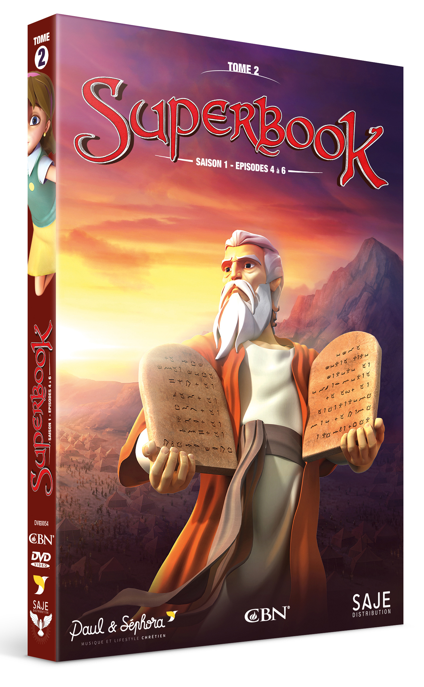 SUPERBOOK TOME 2 - DVD