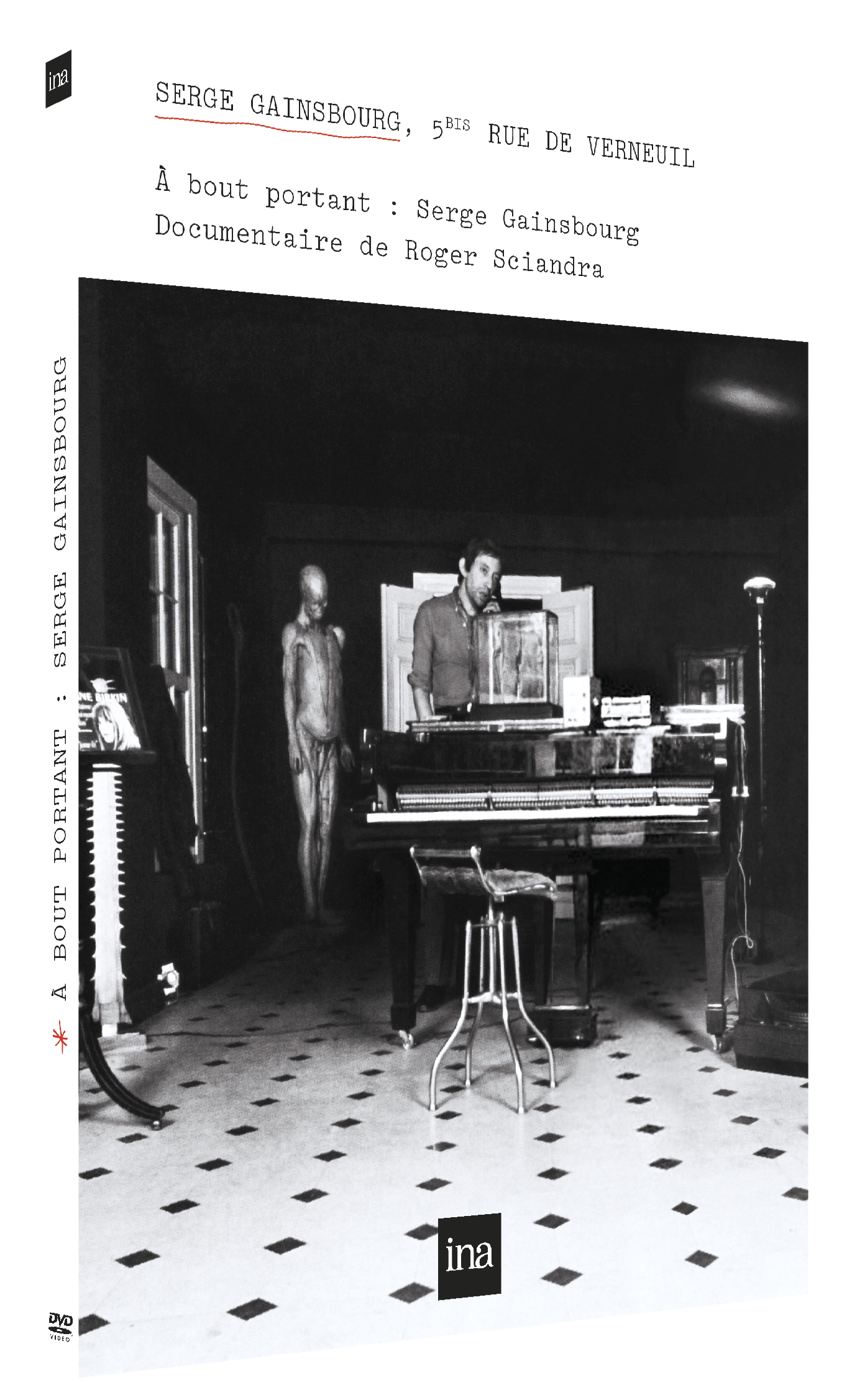 SERGE GAINSBOURG 5 BIS RUE DE VERNEUIL - DVD