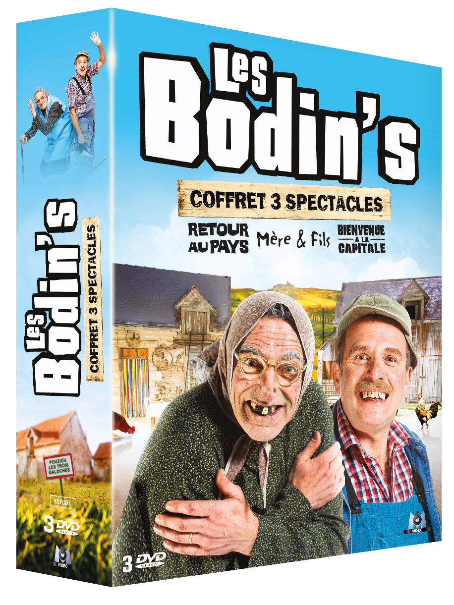 BODINS SPECTACLE - 3 DVD