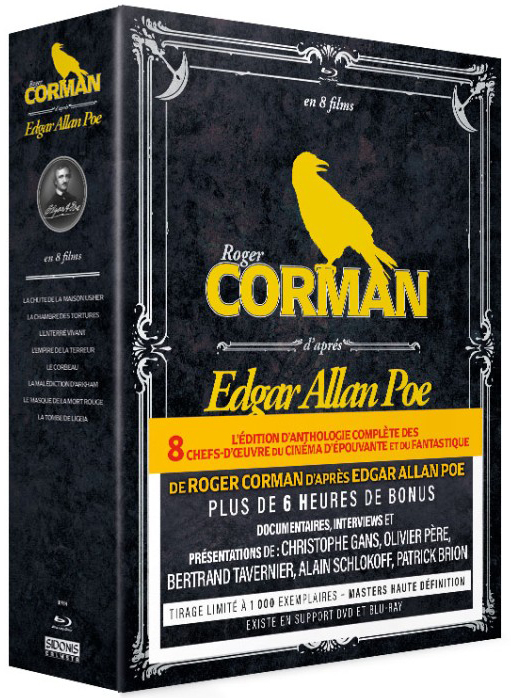 INTEGRALE CORMAN - EDGAR POE (L') - 8 BLU-RAY