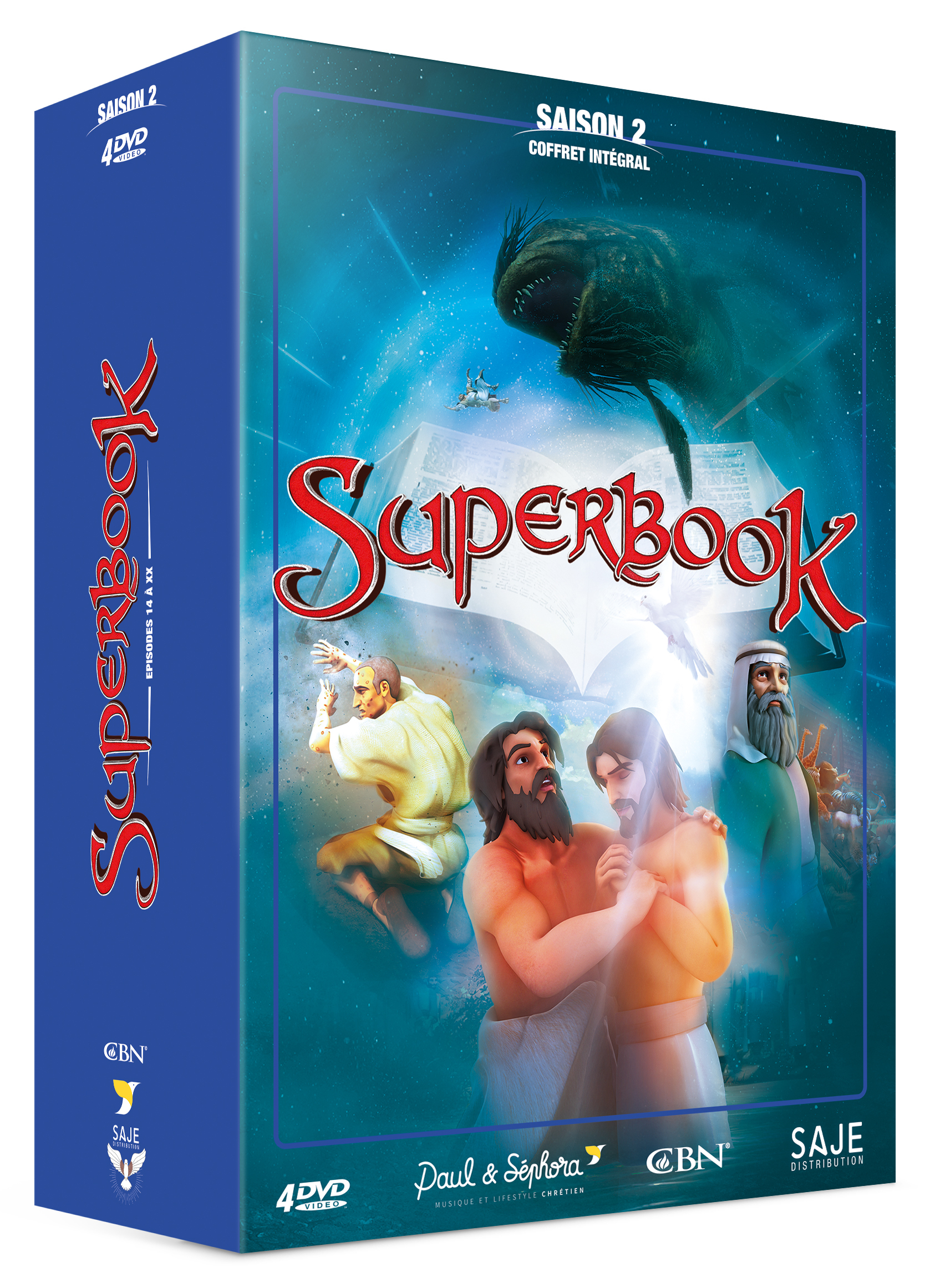 SUPERBOOK SAISON 2 INTEGRALE - 4 DVD
