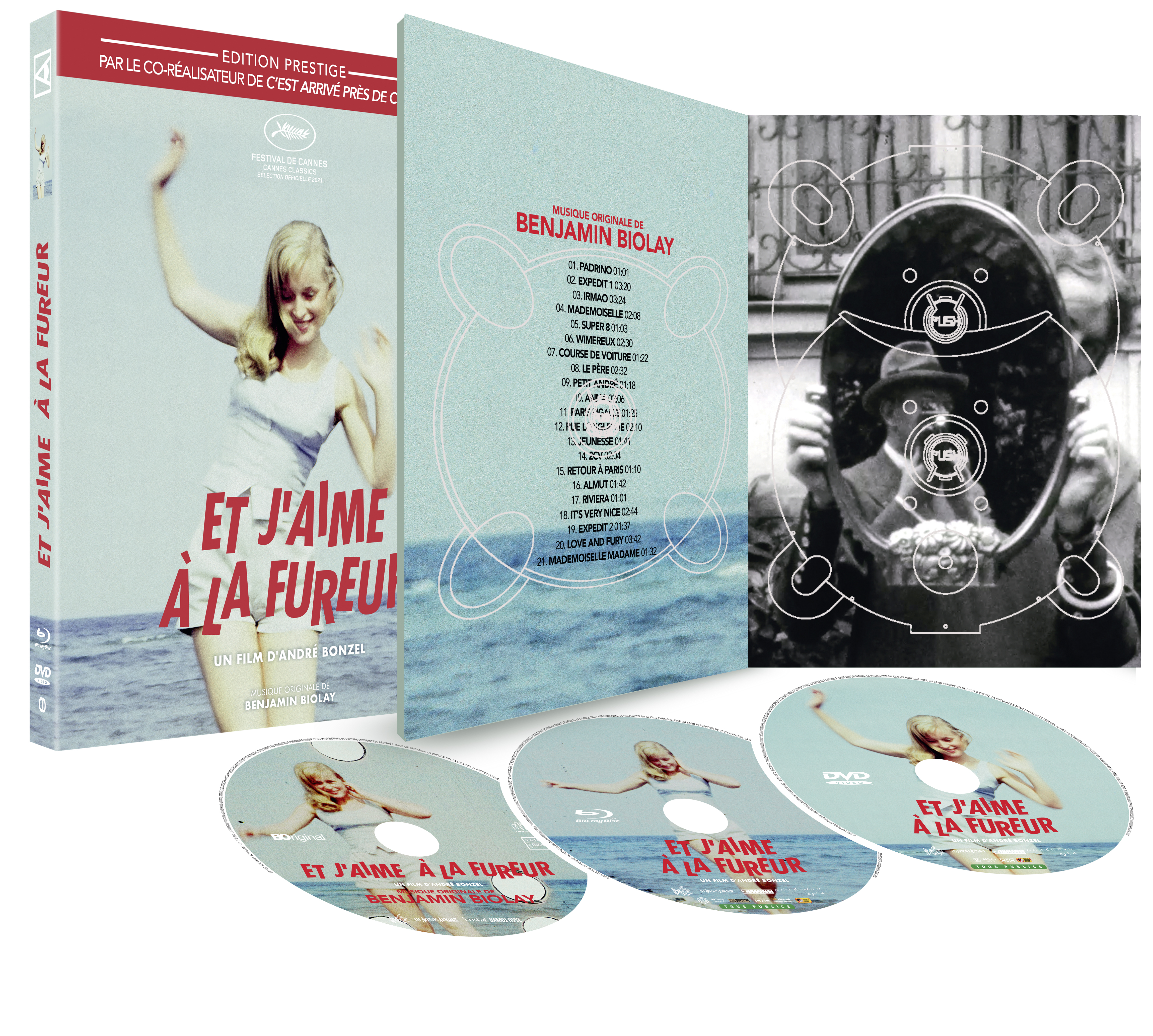 ET J'AIME A LA FUREUR - EDITION COLLECTOR COMBO (DVD+BLU-RAY+CD)