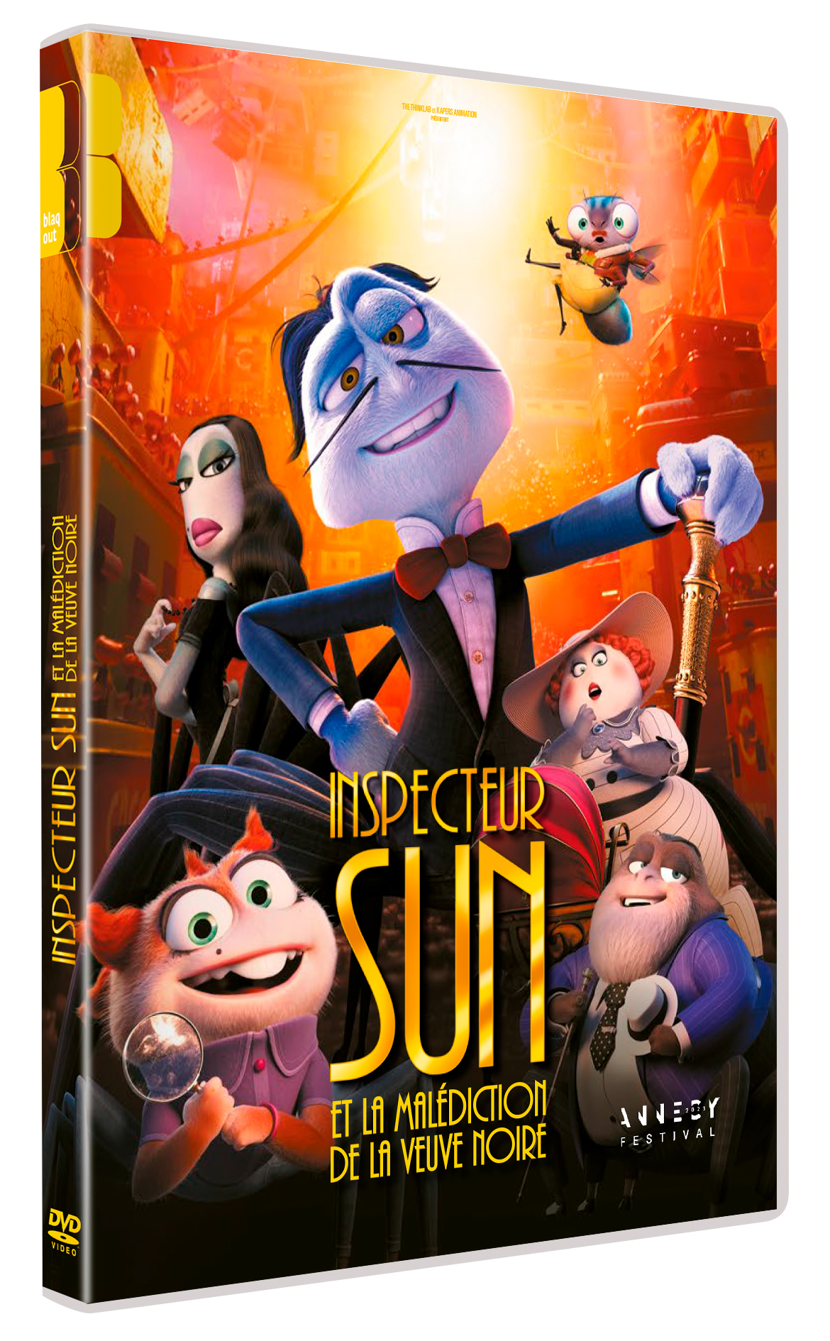 INSPECTEUR SUN ET LA MALEDICTION DE LA VEUVE NOIRE - DVD
