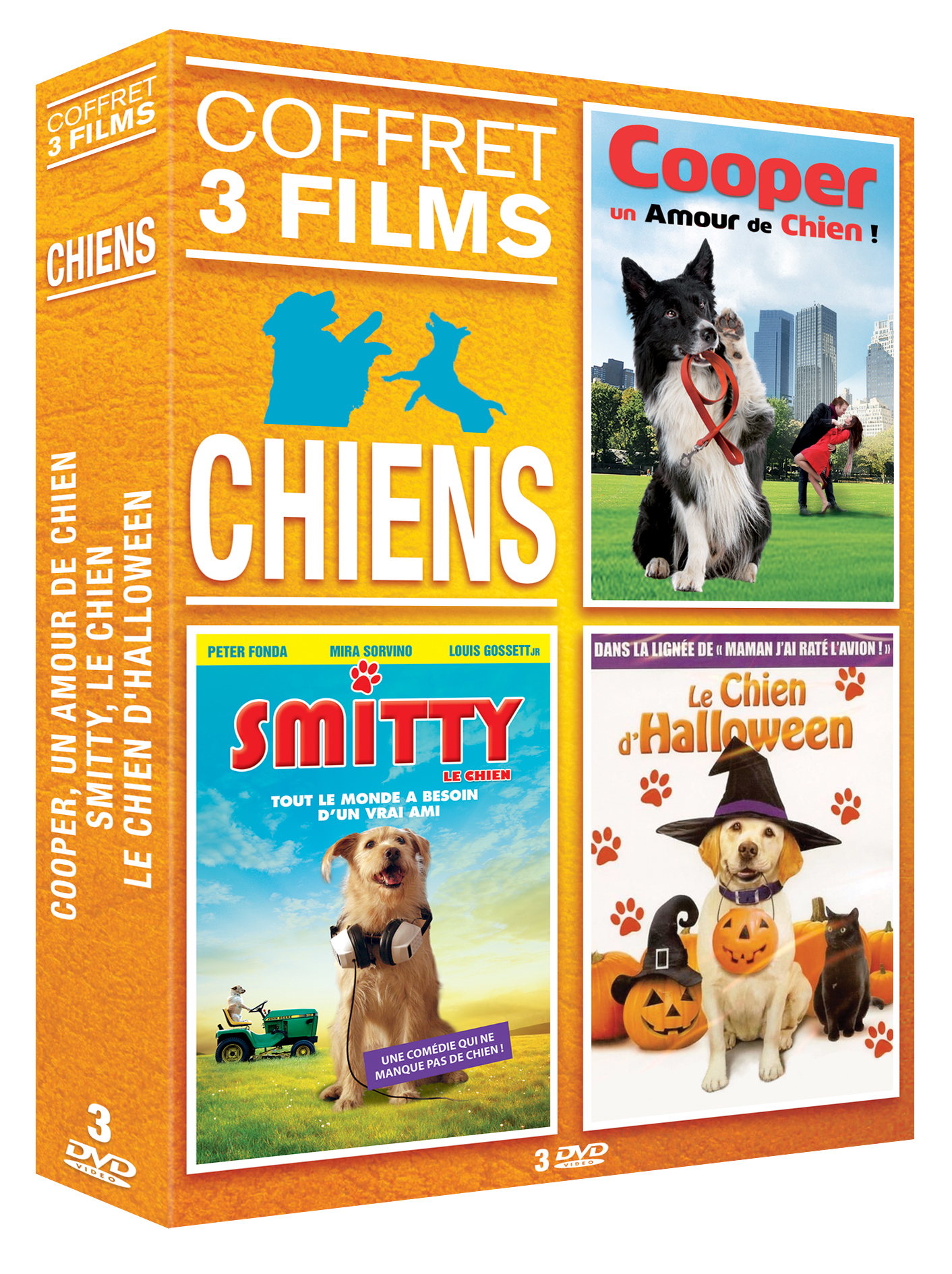 CHIEN - 3 DVD