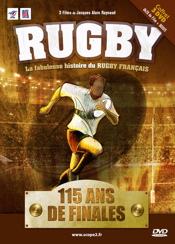 RUGBY 115 ANS DE FINALES - 3 DVD