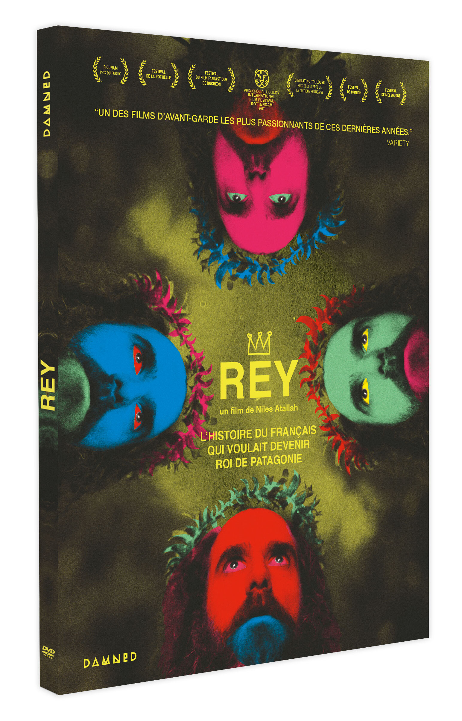 REY L'HISTOIRE DU FRANCAIS QUI VOULAIT DEVENIR ROI DE PATAGONIE - DVD