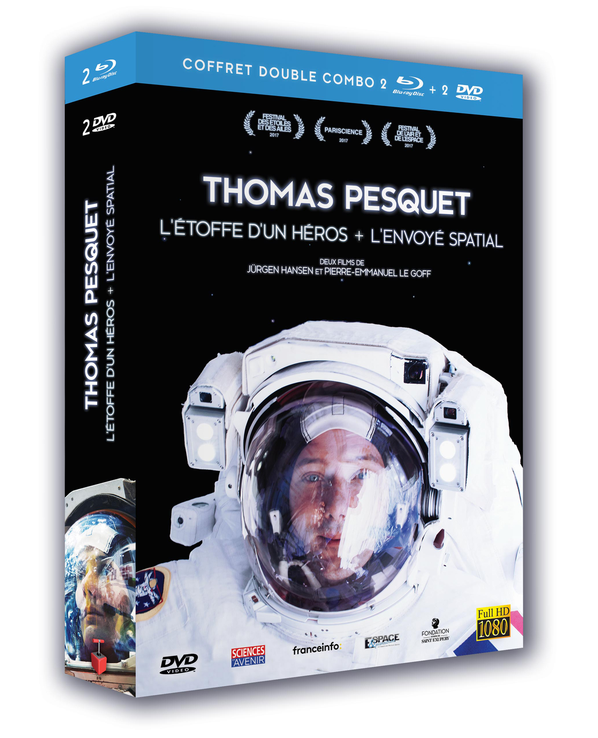 COFFRET THOMAS PESQUET - COMBO 2 DVD + 2 BLU-RAY