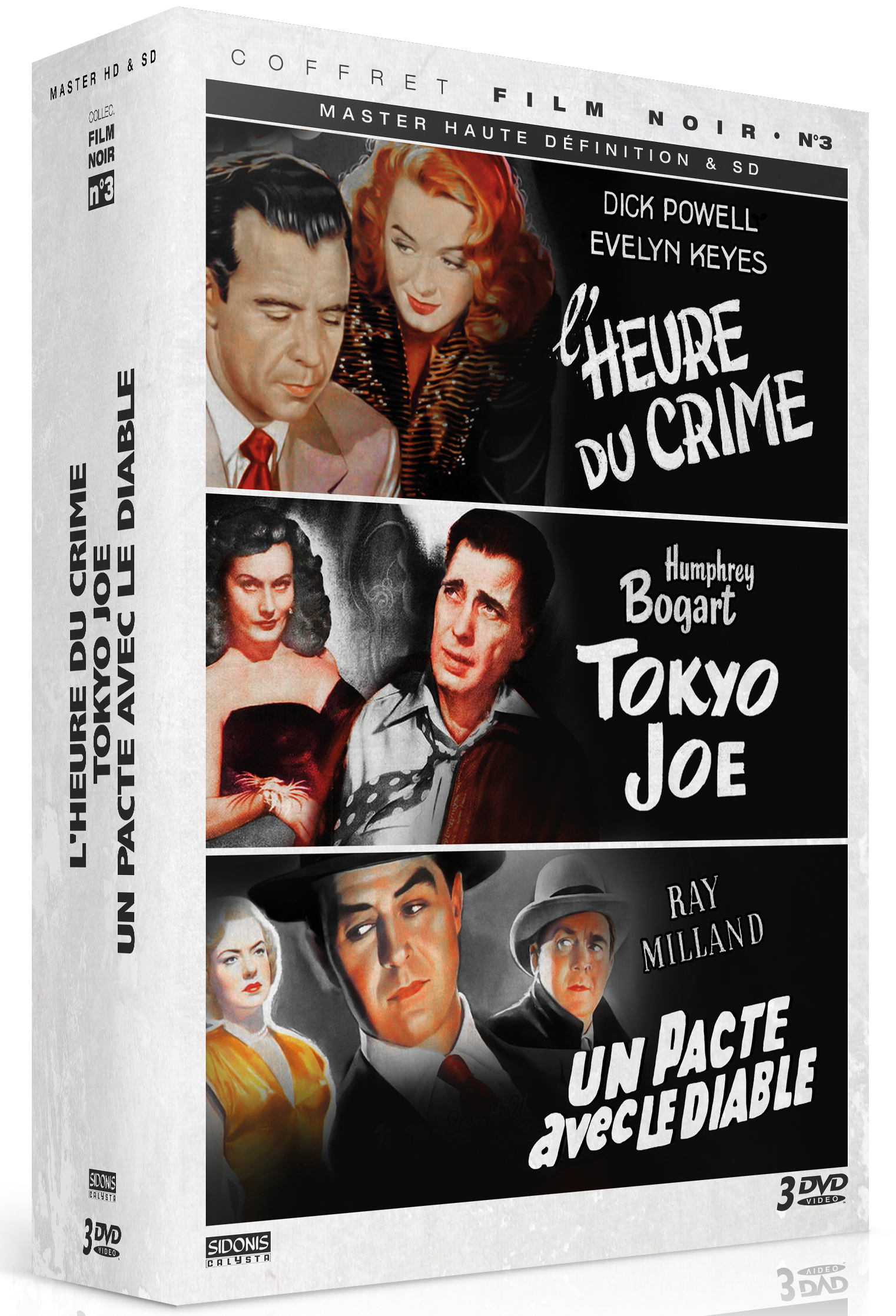 FILMS NOIRS N 3 - 3 DVD