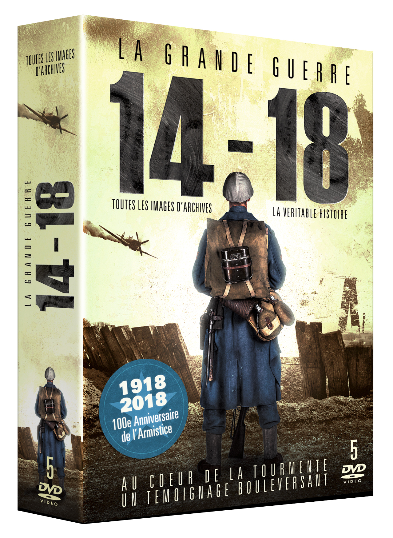 GRANDE GUERRE 1914-1918 (LA) - 5 DVD