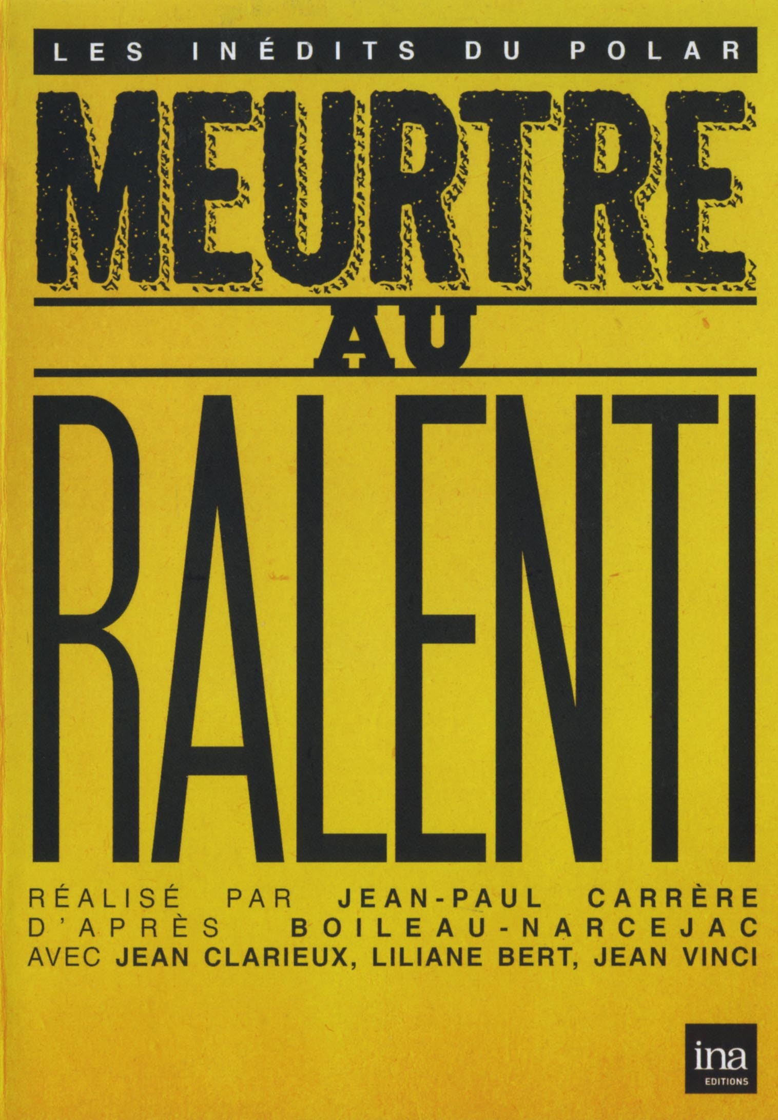 MEURTRE AU RALENTI - DVD
