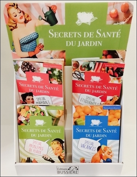Présentoir Collection Secrets du jardin