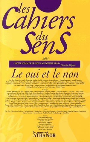 Les cahiers du sens n 24 2014 le oui et le non