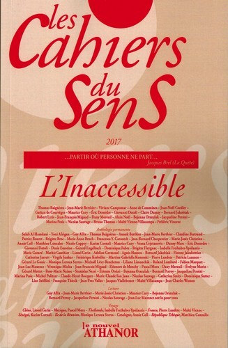 Les cahiers du sens 2017